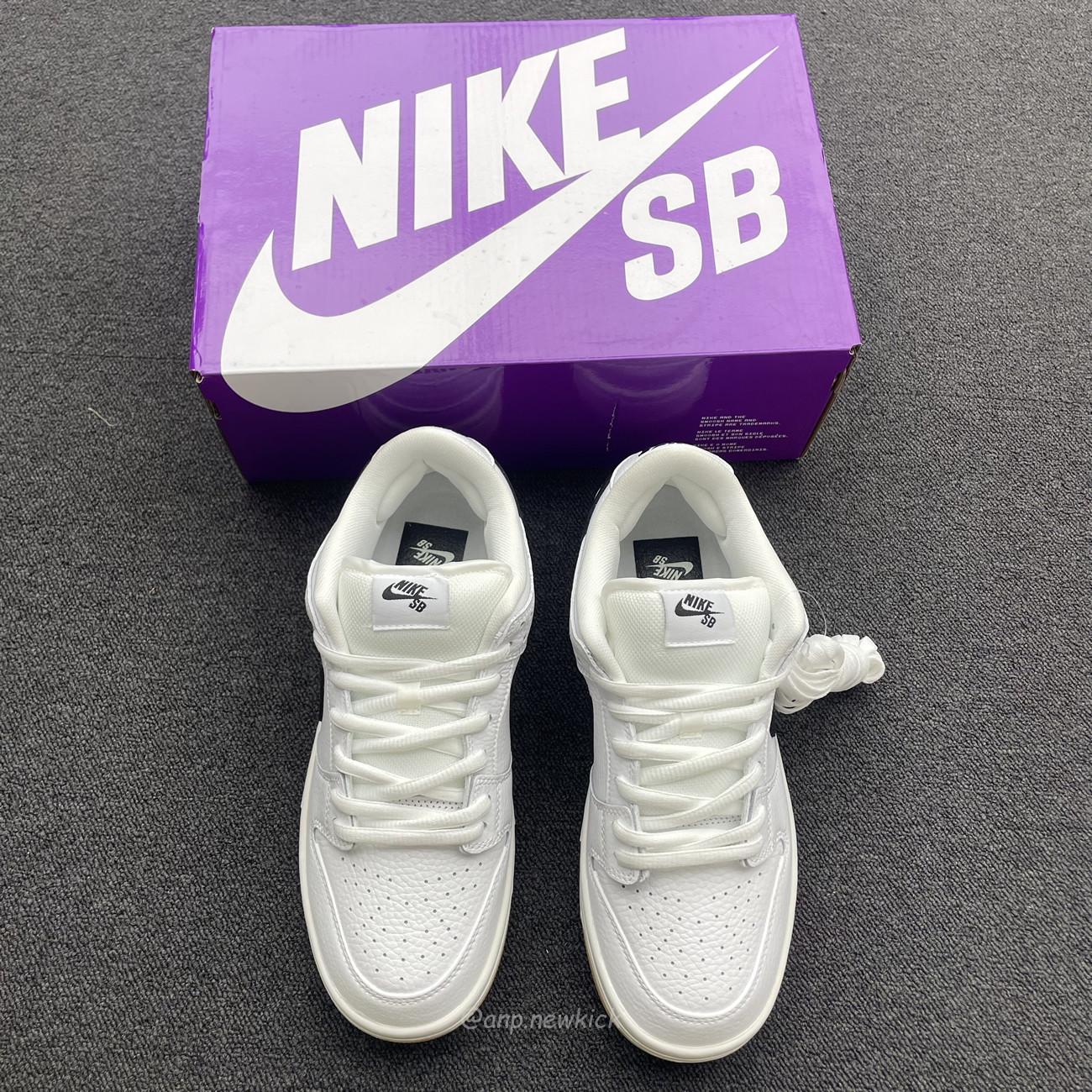 Nike Sb Dunk Low Pro White Gum Cd2563 101 (8) - newkick.vip