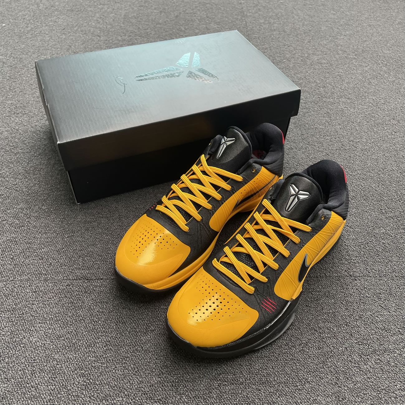 Nike Kobe 5 Protro Bruce Lee Alternate Cd4991 700 (1) - newkick.vip