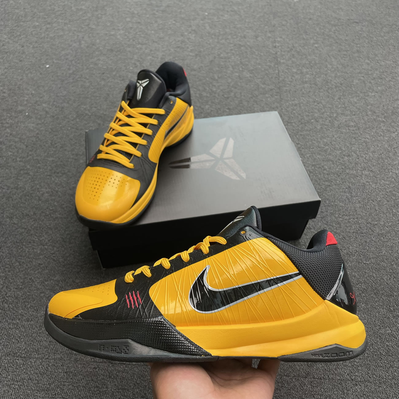 Nike Kobe 5 Protro Bruce Lee Alternate Cd4991 700 (2) - newkick.vip