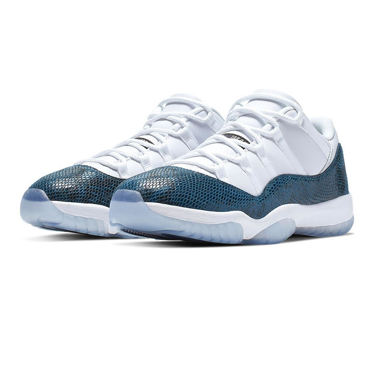 Air Jordan 11 Retro Low Snake Navy Cd6846 102 (2) - newkick.vip