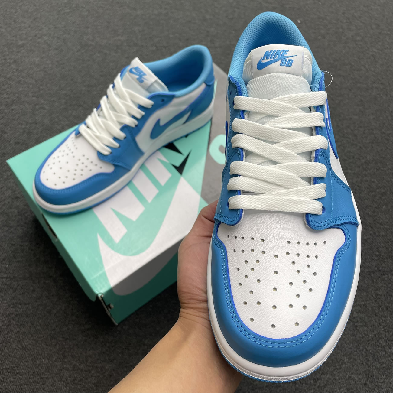 Jordan 1 Low Sb Unc Cj7891 401 (9) - newkick.vip