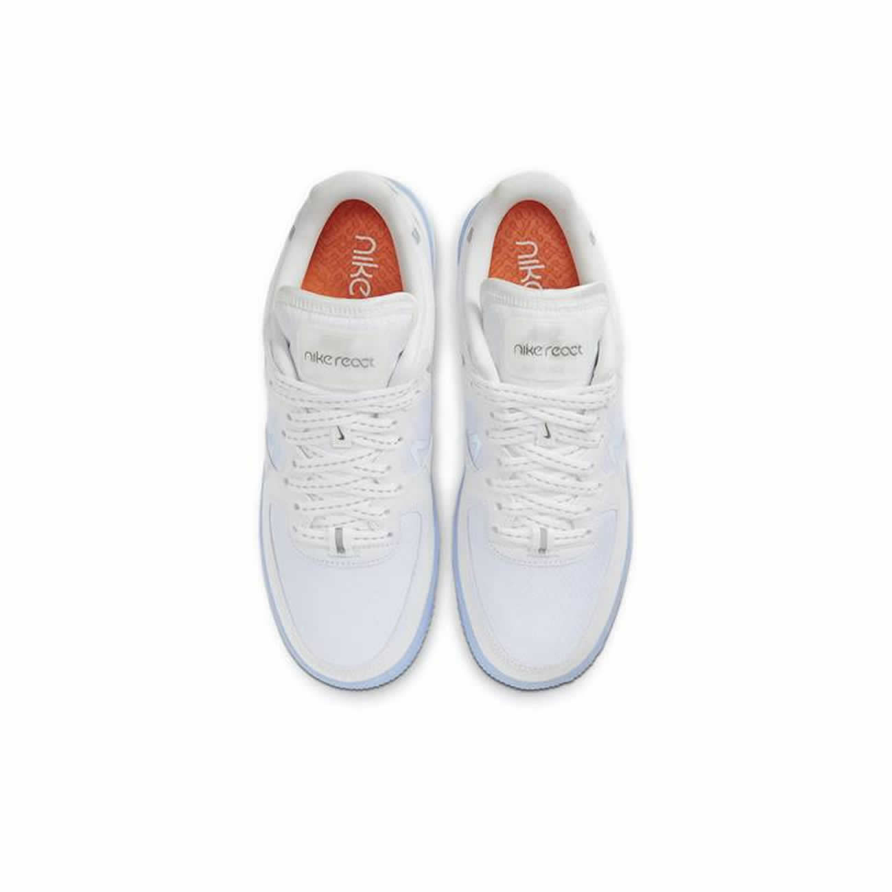 Nike Air Force 1 React White Light Bone Cq8879 100 (3) - newkick.vip