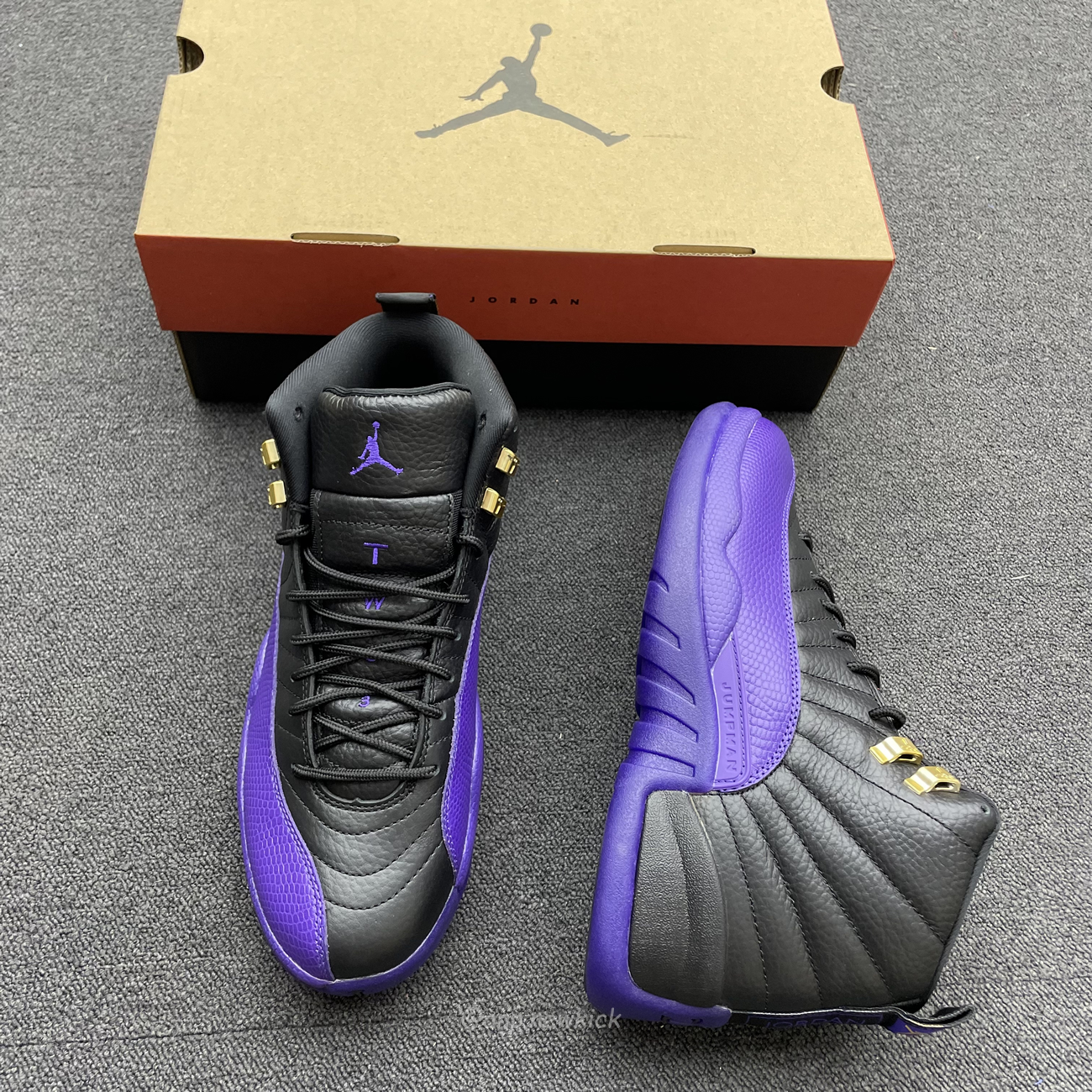 Air Jordan 12 Retro Field Purple Ct8013 057 (2) - newkick.vip