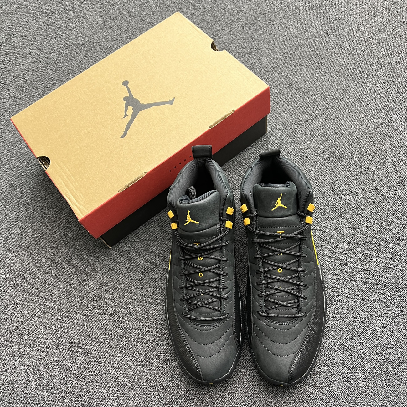 Jordan 12 Retro Black Taxi Ct8013 071 (10) - newkick.vip