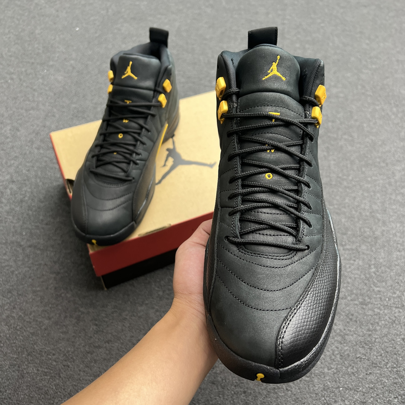 Jordan 12 Retro Black Taxi Ct8013 071 (12) - newkick.vip