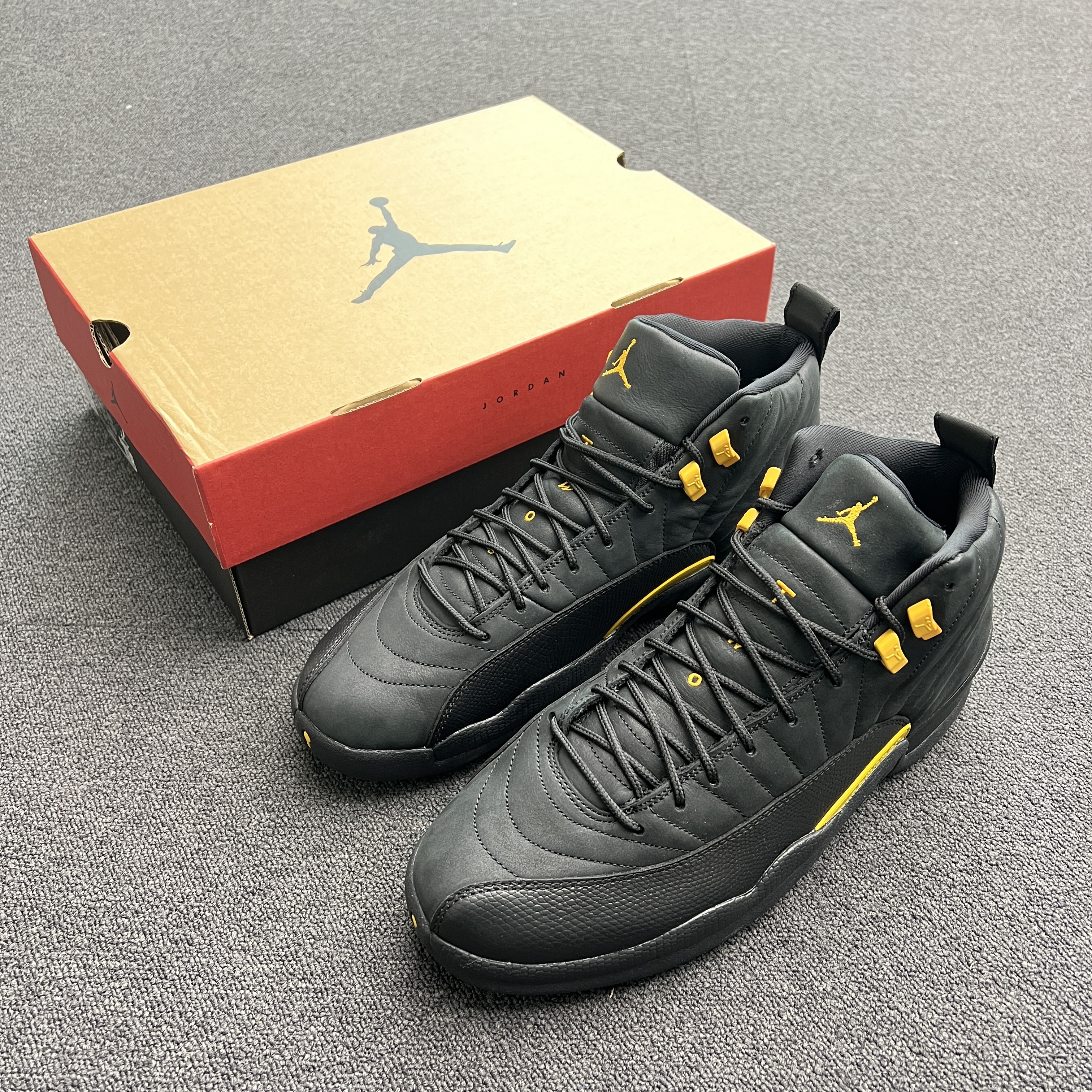 Jordan 12 Retro Black Taxi Ct8013 071 (7) - newkick.vip