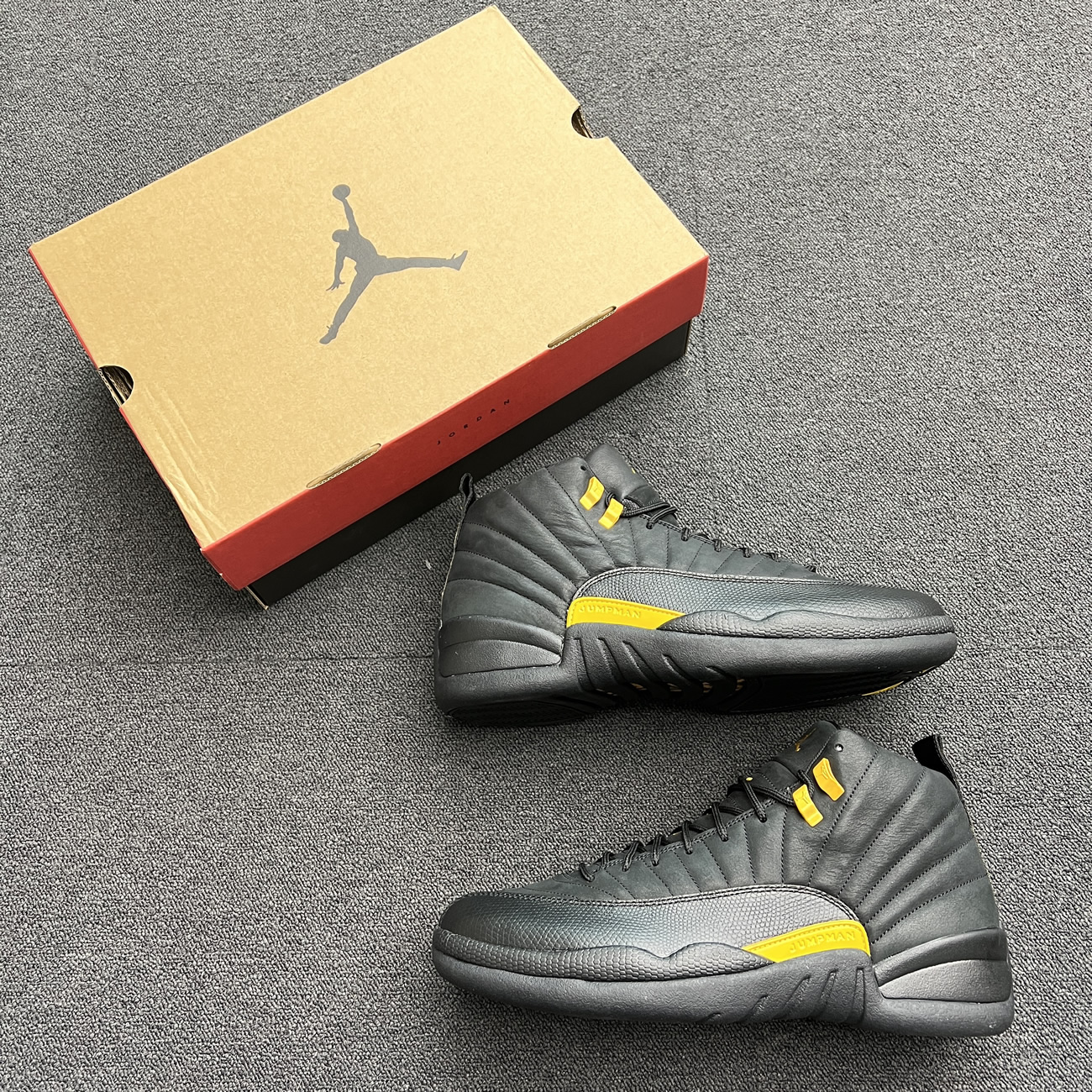 Jordan 12 Retro Black Taxi Ct8013 071 (8) - newkick.vip