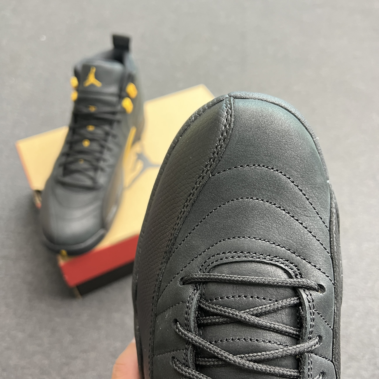 Jordan 12 Retro Black Taxi Ct8013 071 (9) - newkick.vip