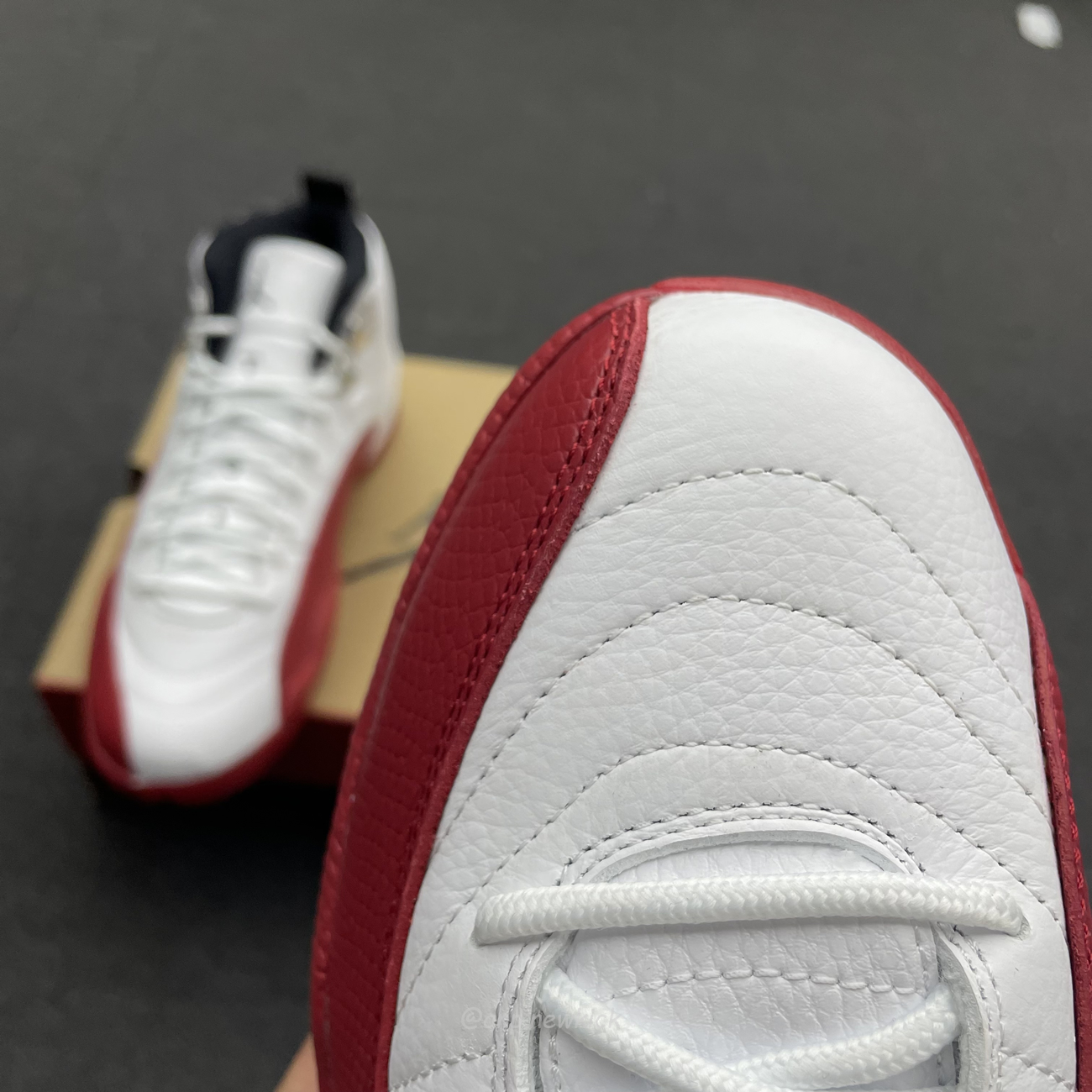 Air Jordan 12 Cherry Ct8013 116 (3) - newkick.vip