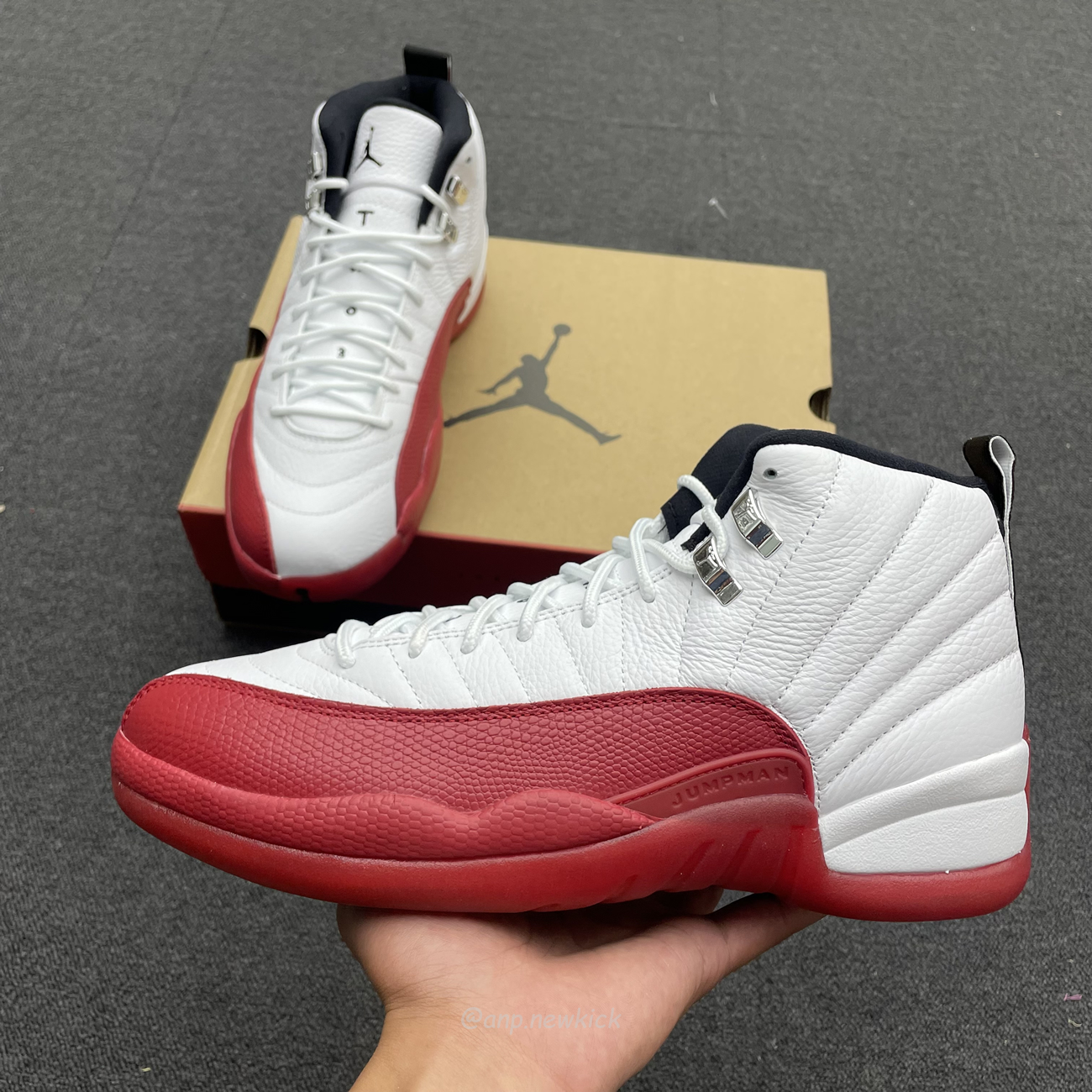 Air Jordan 12 Cherry Ct8013 116 (6) - newkick.vip