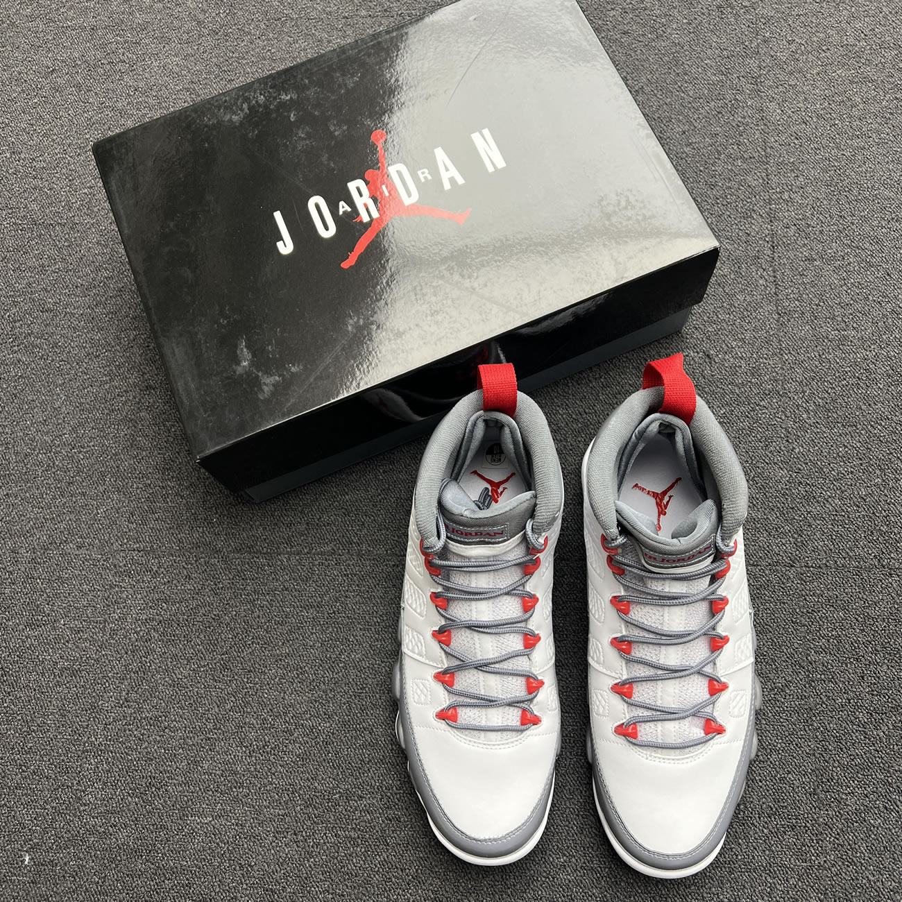 Jordan 9 Retro Fire Red Ct8019 162 (11) - newkick.vip