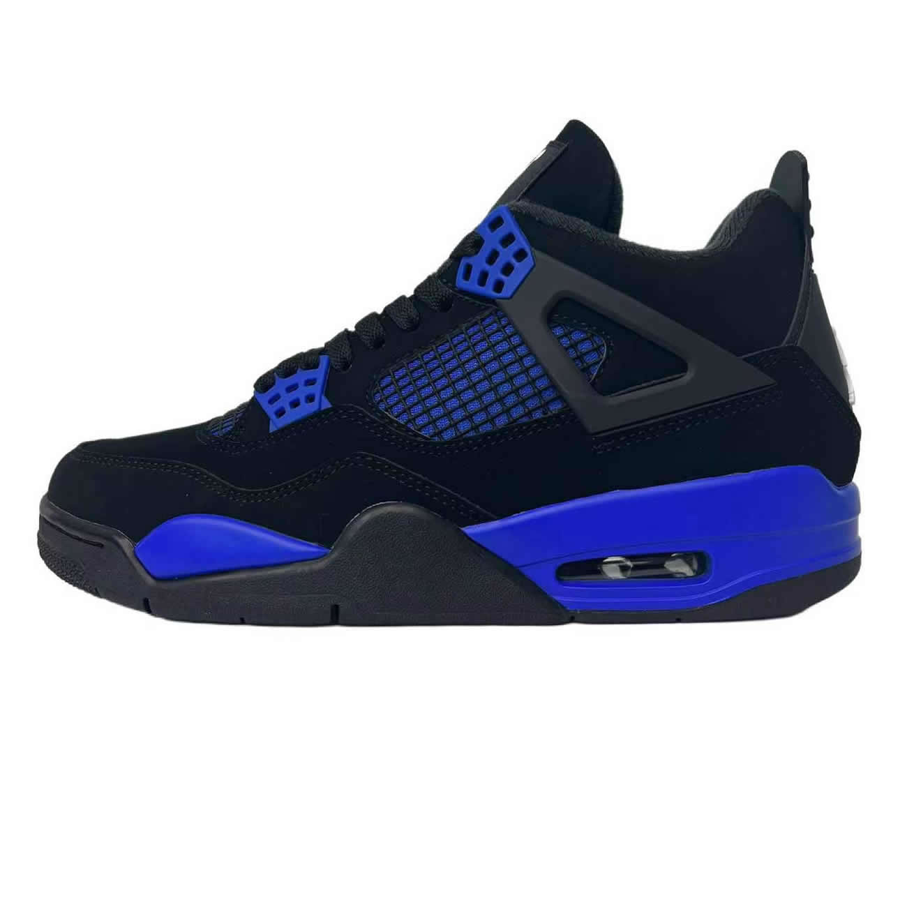 Air Jordan 4 Retro Black Game Royal Ct8527 018 (1) - newkick.vip