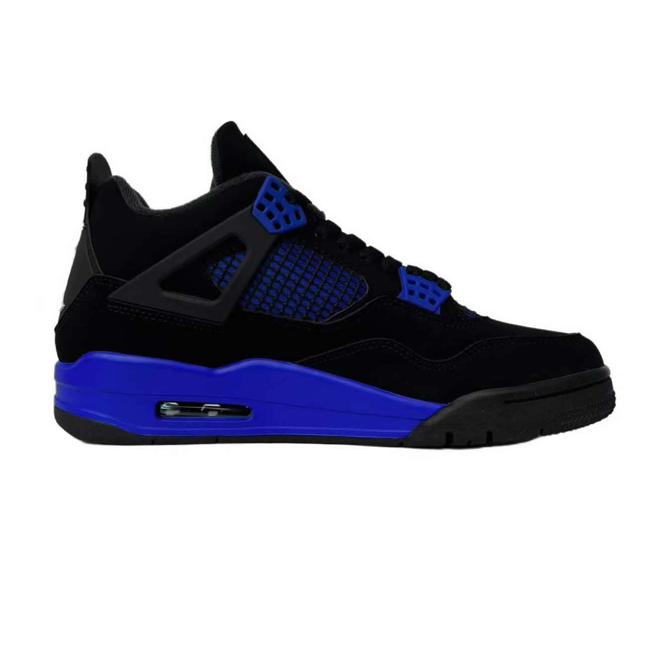 Air Jordan 4 Retro Black Game Royal Ct8527 018 (4) - newkick.vip