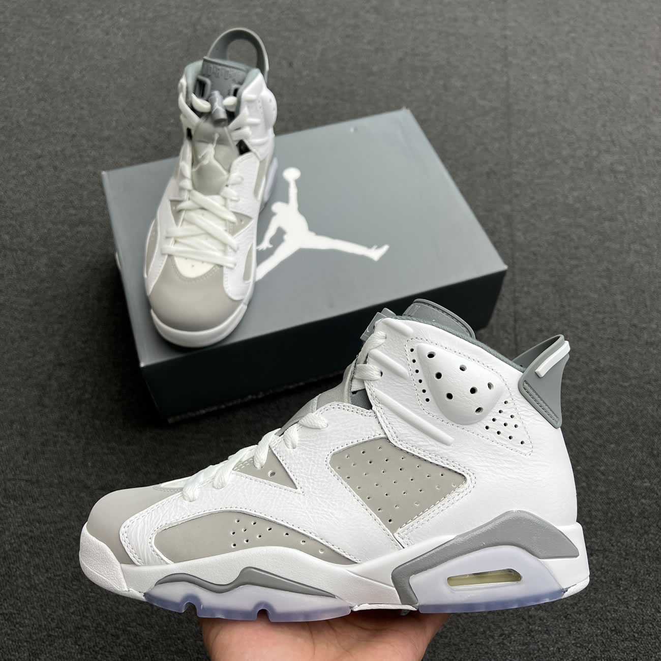 Air Jordan 6 Cool Grey Ct8529 100 (1) - newkick.vip