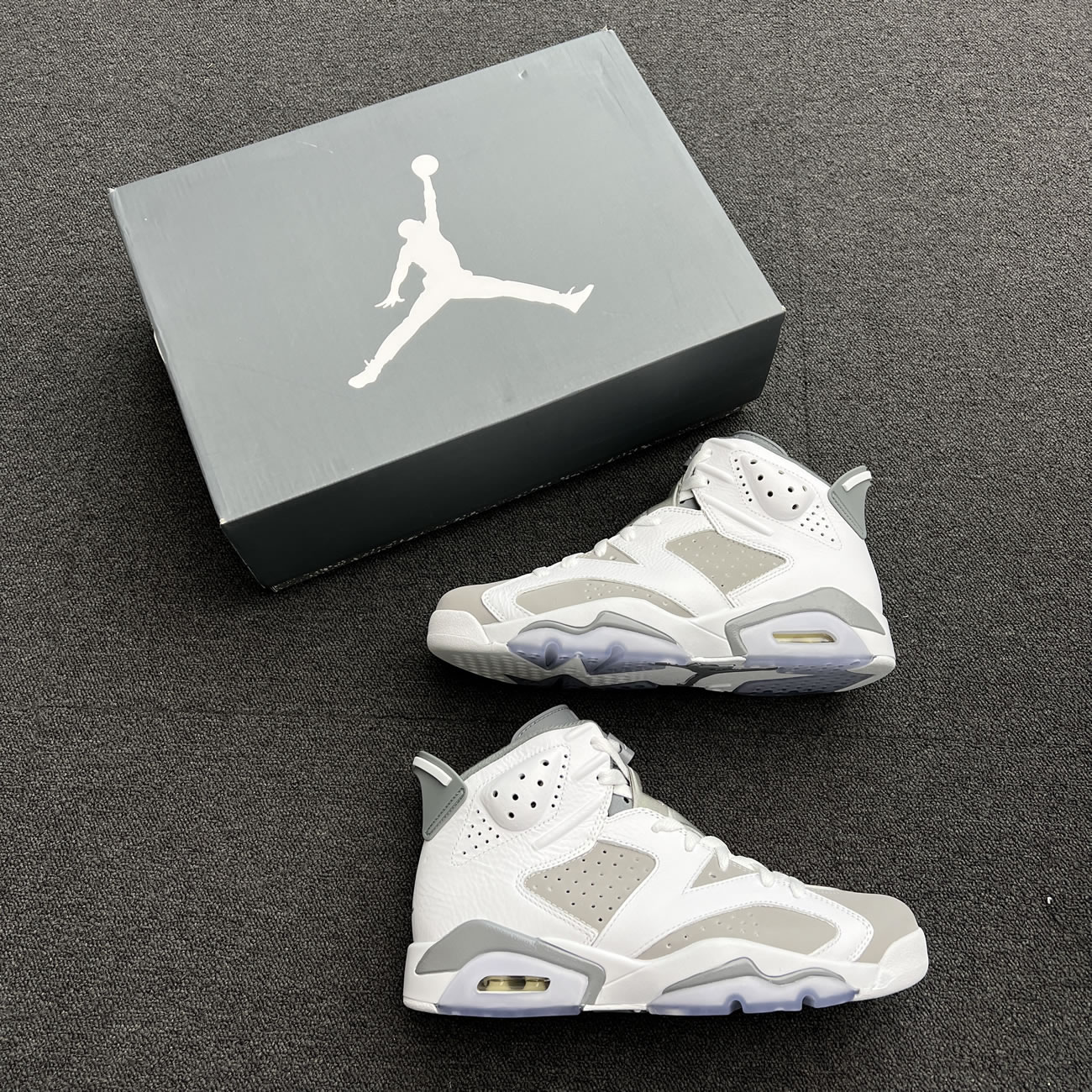 Air Jordan 6 Cool Grey Ct8529 100 (3) - newkick.vip