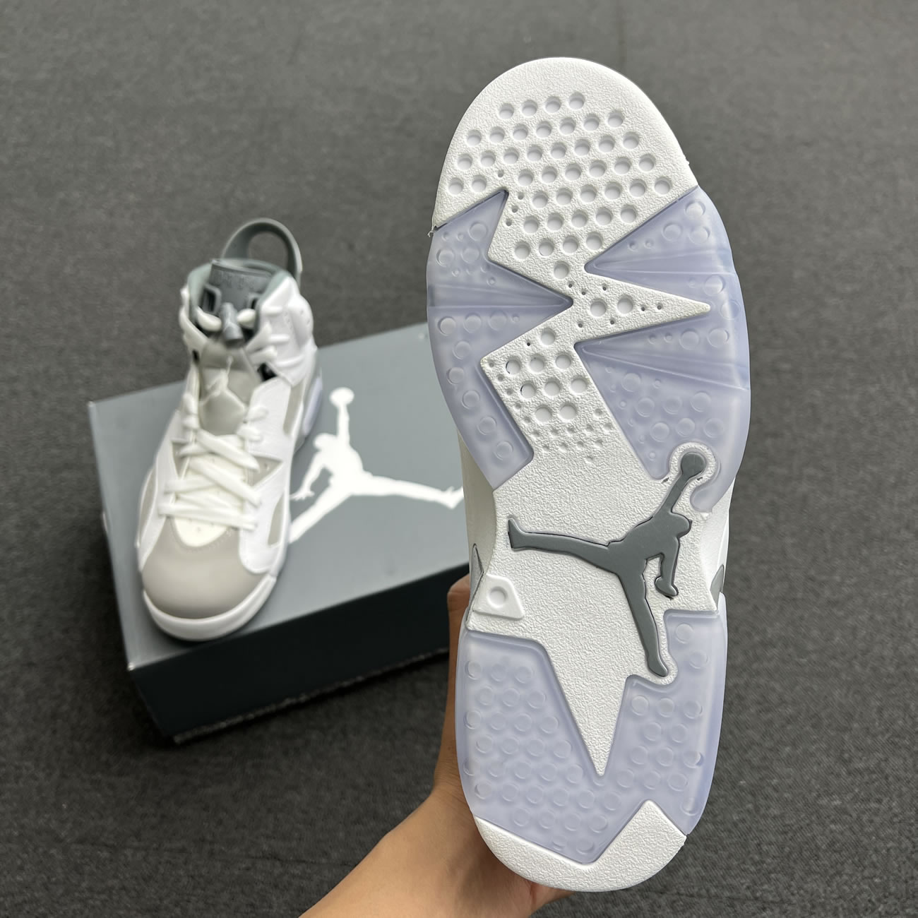 Air Jordan 6 Cool Grey Ct8529 100 (6) - newkick.vip