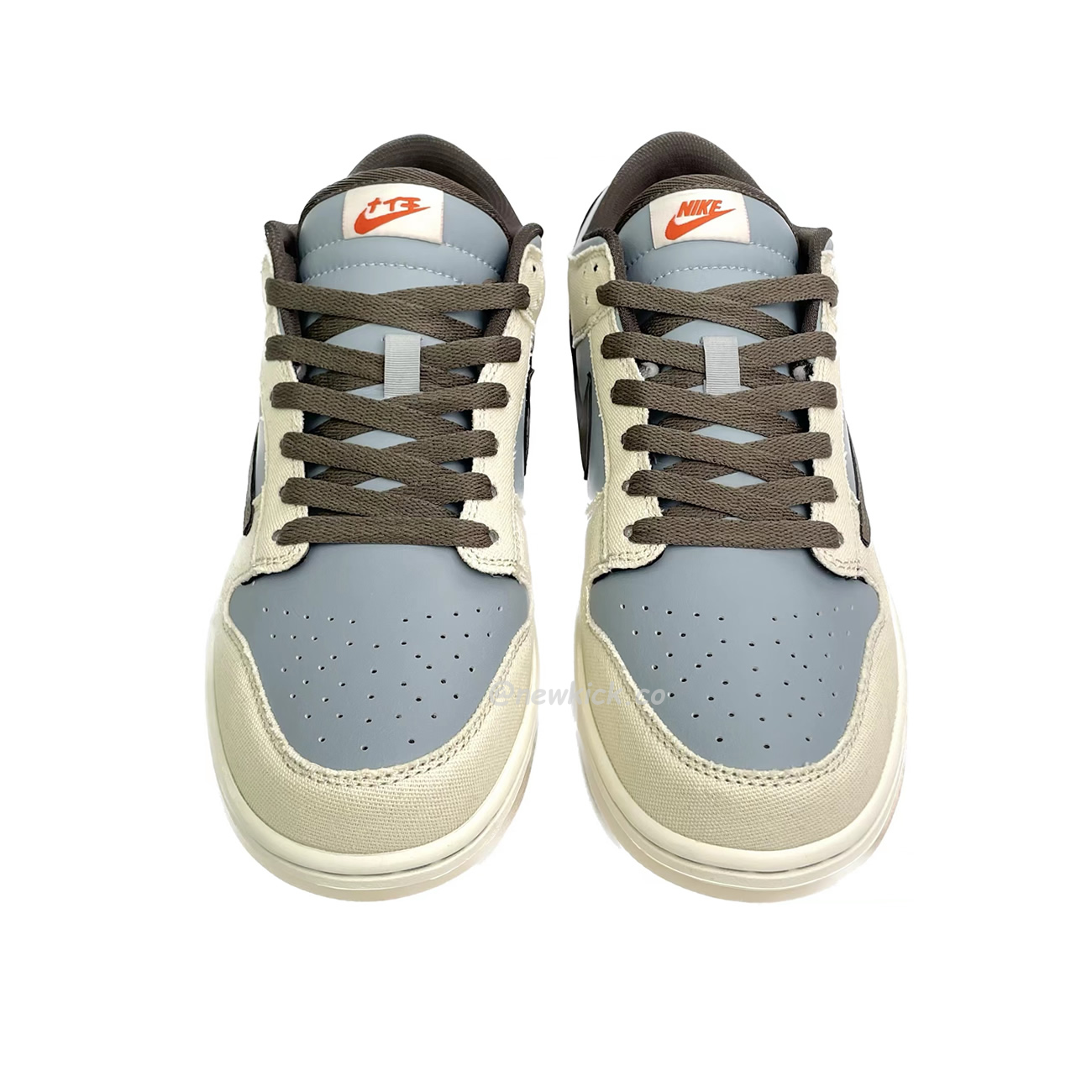 Nike Dunk Low Sp Travis Scott Brown Grey Cu1726 800 (10) - newkick.vip