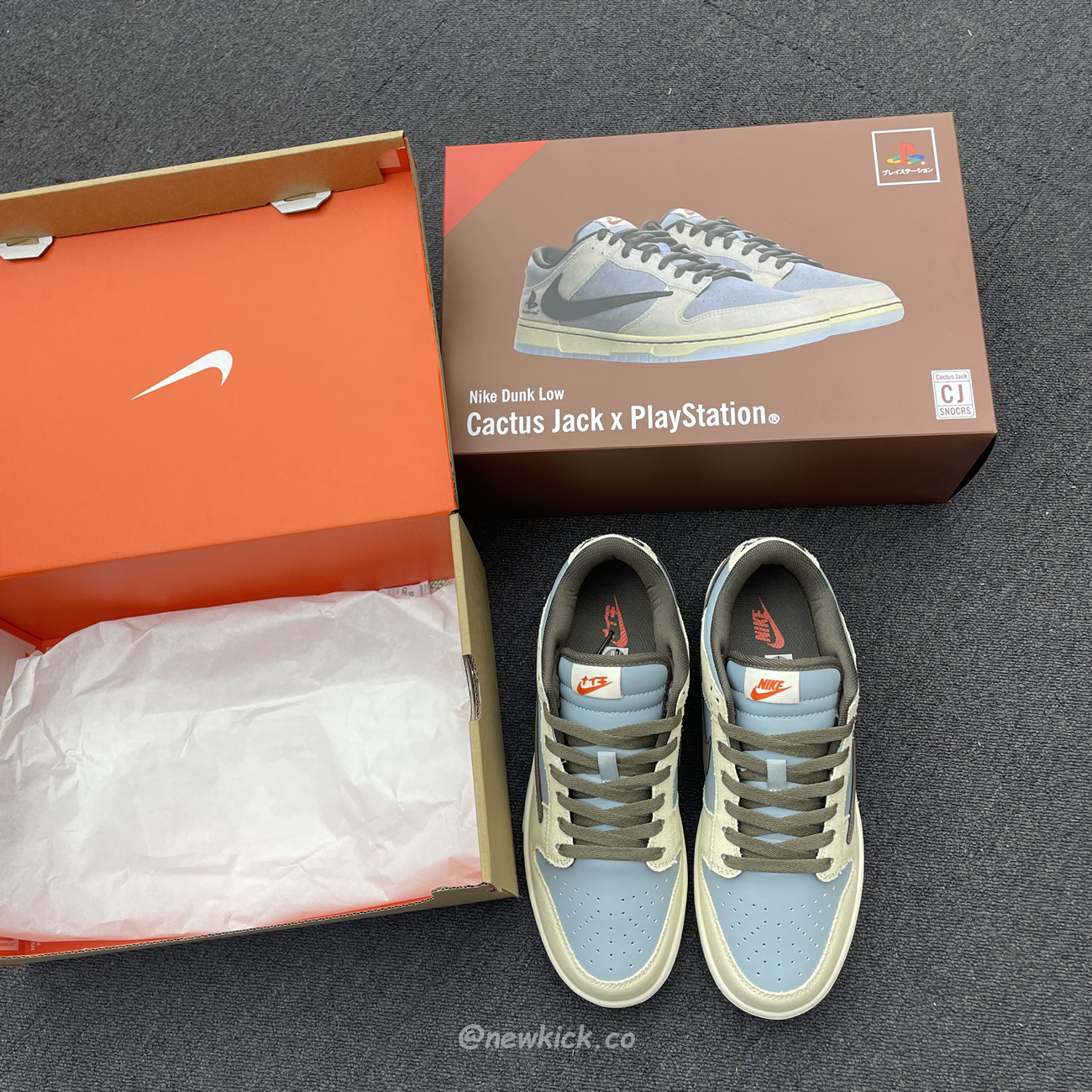 Nike Dunk Low Sp Travis Scott Brown Grey Cu1726 800 (11) - newkick.vip