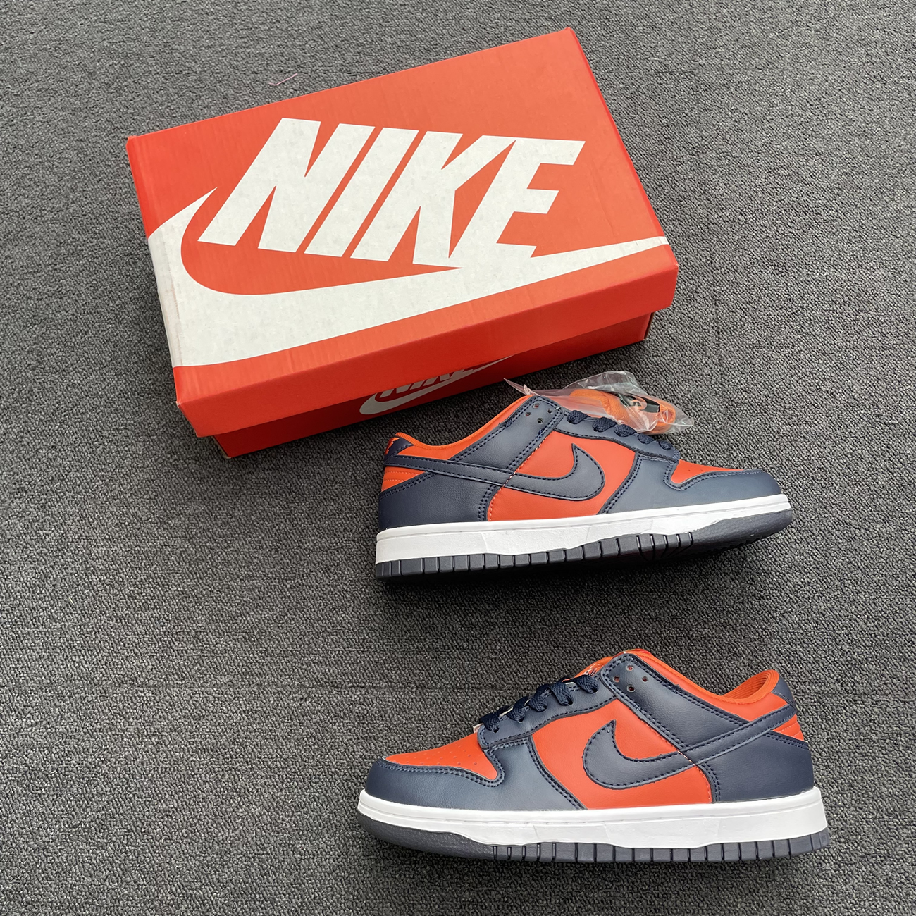 Nike Dunk Low Sp Champ Colors University Orange Marine 2020 Cu1727 800 (8) - newkick.vip