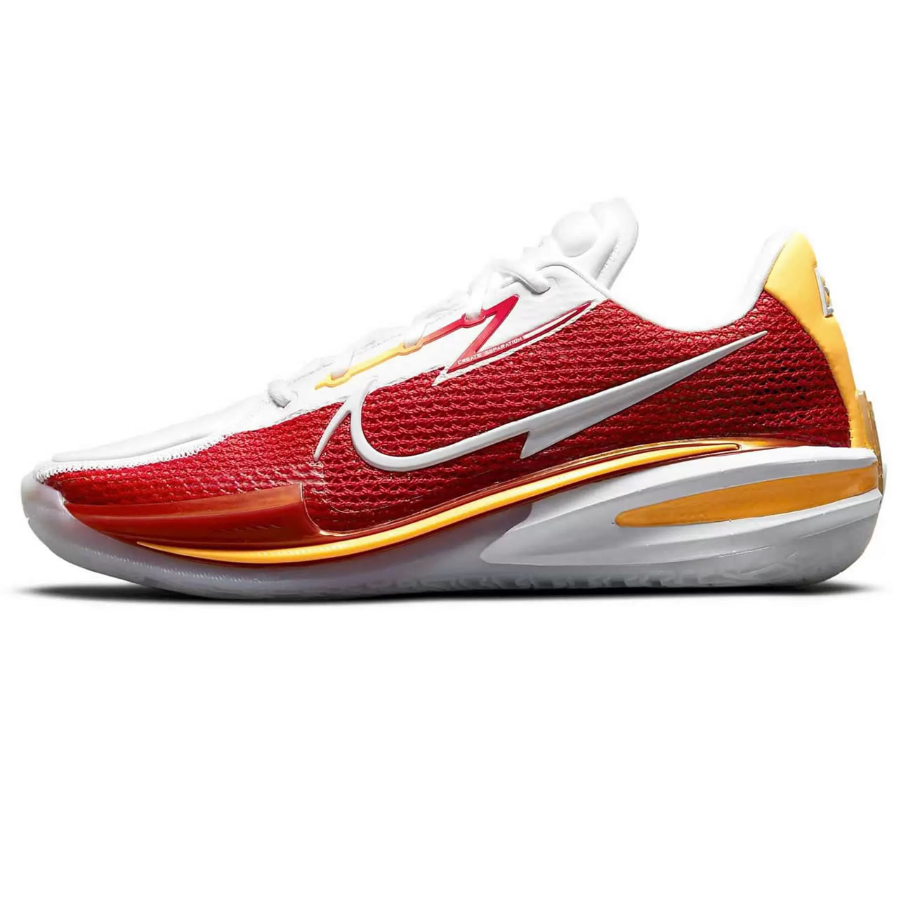 Nike Air Zoom Gt Cut University Red White Yellow (21) - newkick.vip