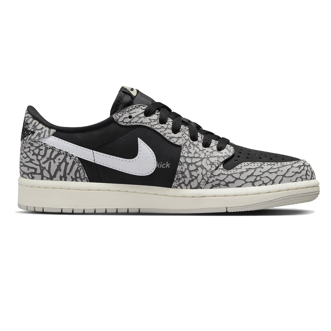 Air Jordan 1 Retro Low Og Black Cement Cz0790 001 (10) - newkick.vip