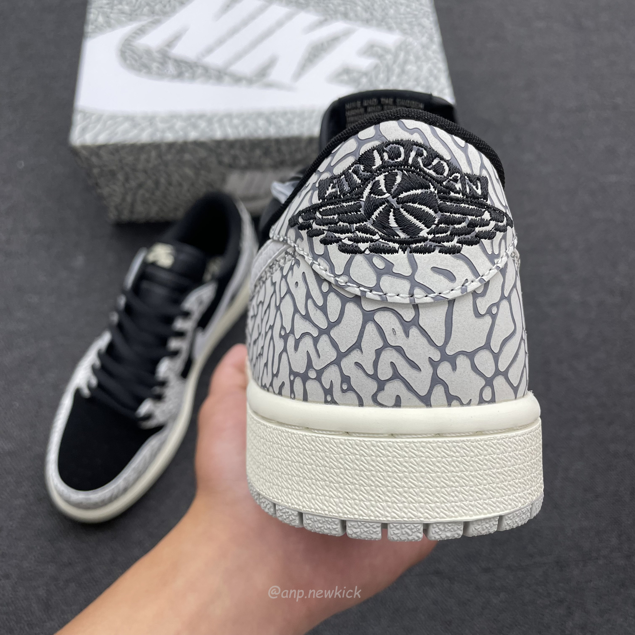 Air Jordan 1 Retro Low Og Black Cement Cz0790 001 (19) - newkick.vip