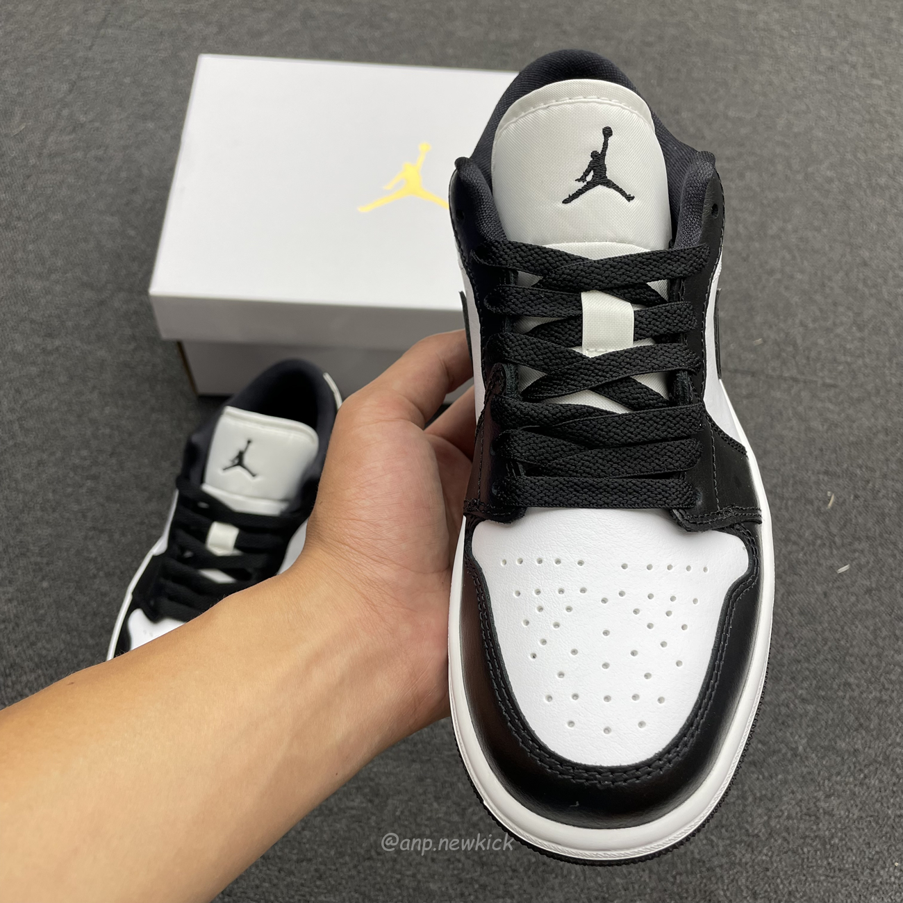 Air Jordan 1 Low Panda Dc0774 101 (10) - newkick.vip