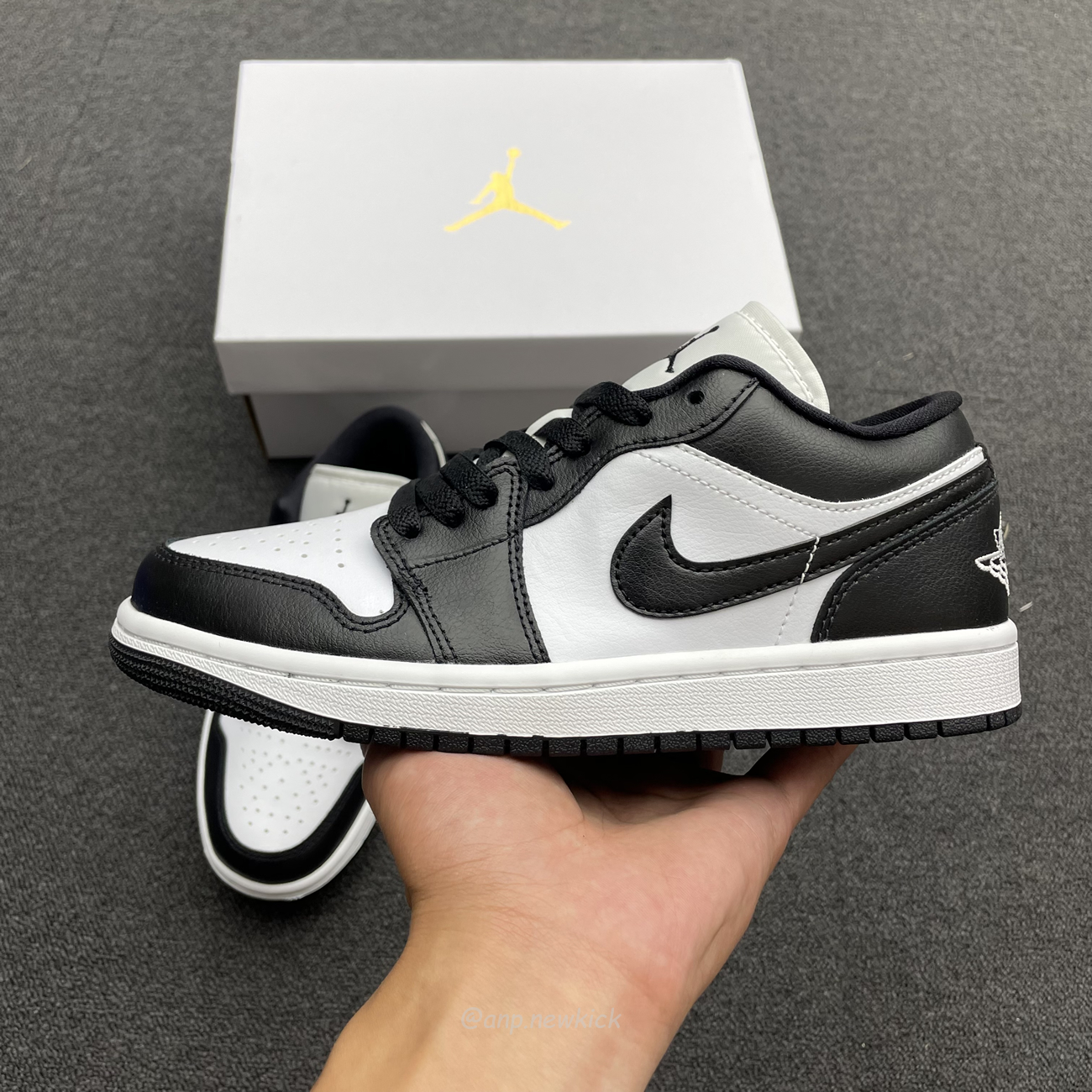 Air Jordan 1 Low Panda Dc0774 101 (13) - newkick.vip