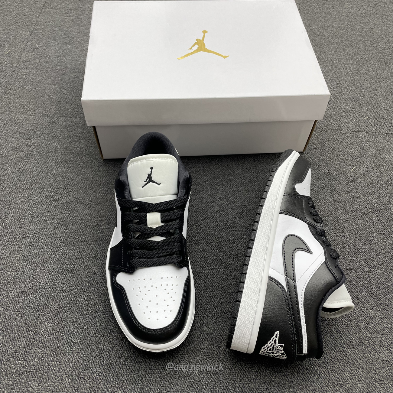 Air Jordan 1 Low Panda Dc0774 101 (2) - newkick.vip