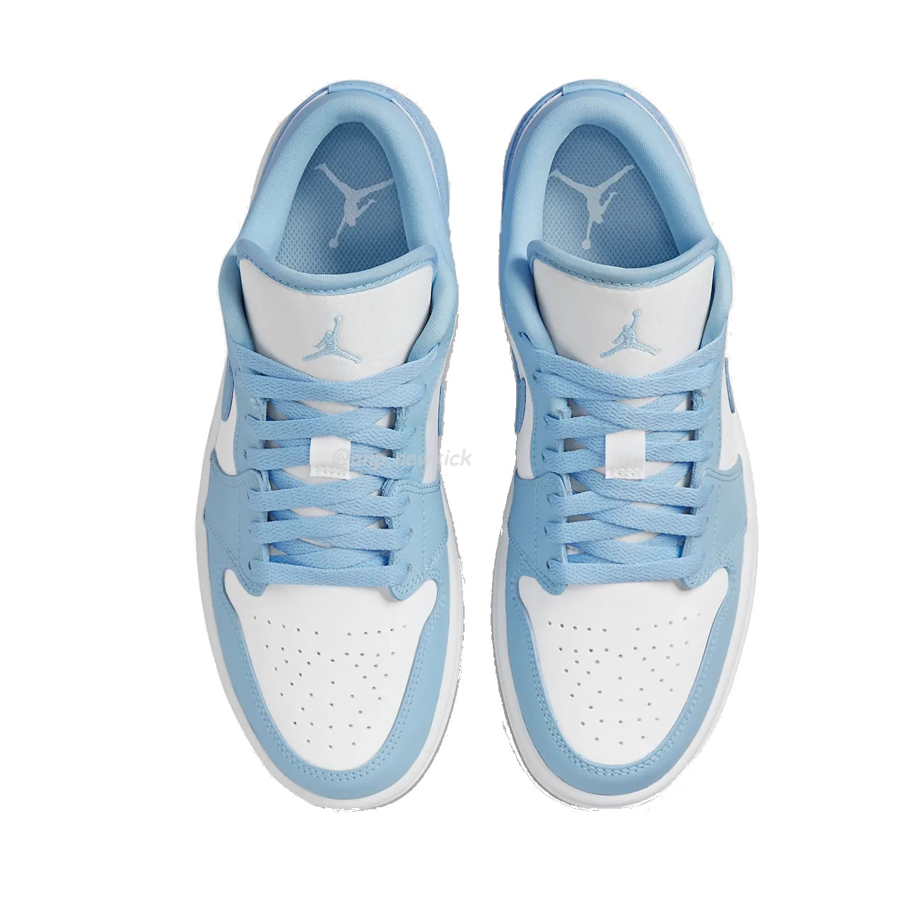 Air Jordan 1 Low White Ice Blue Dc0774 141 (10) - newkick.vip