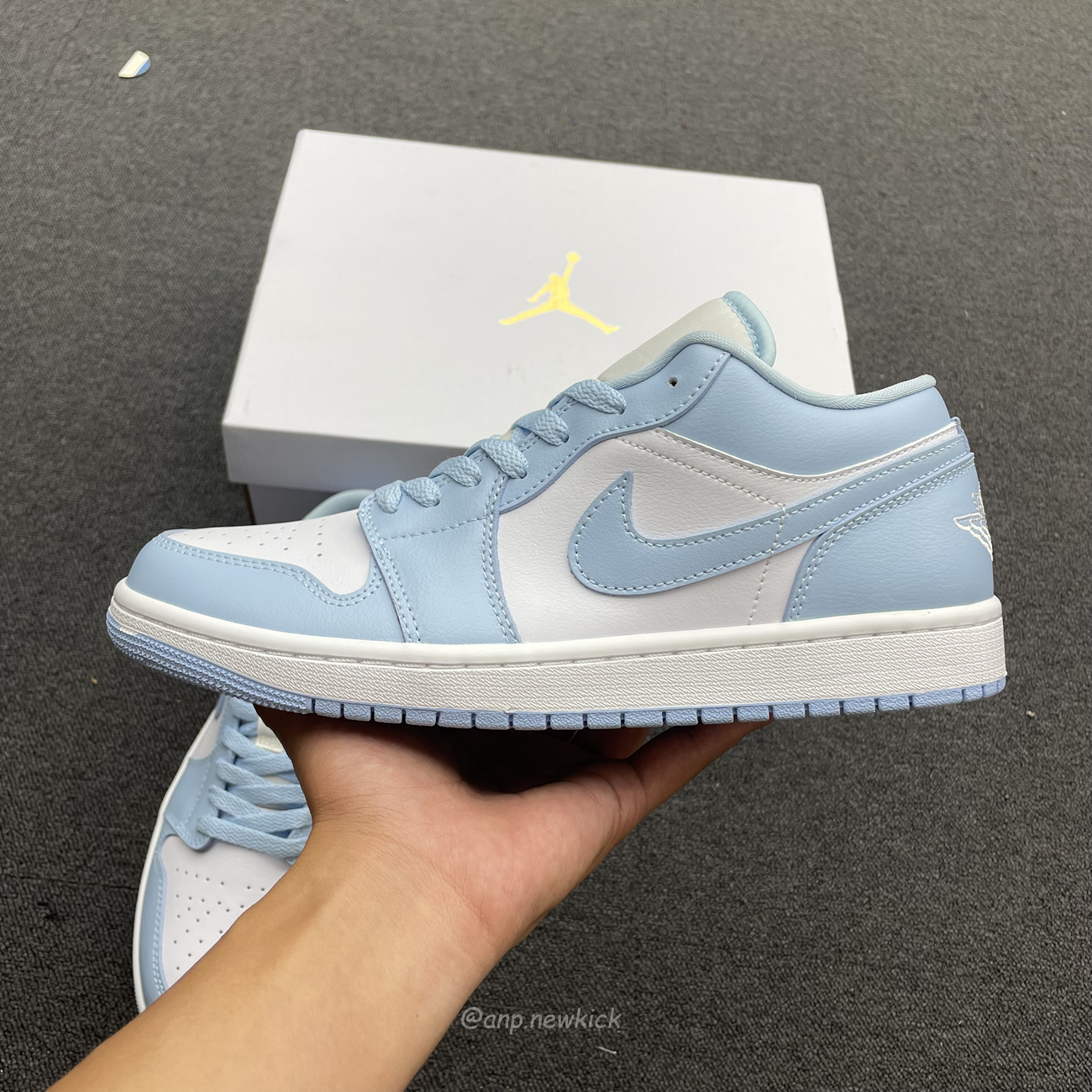 Air Jordan 1 Low White Ice Blue Dc0774 141 (6) - newkick.vip