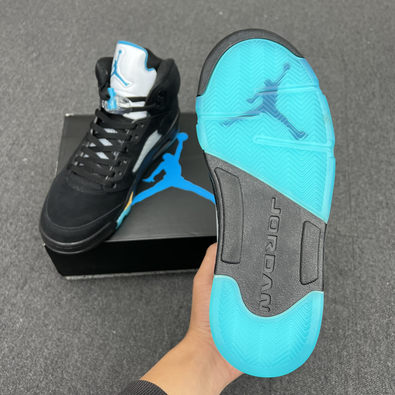 Air Jordan 5 Aqua Black Dd0587 047 (8) - newkick.vip