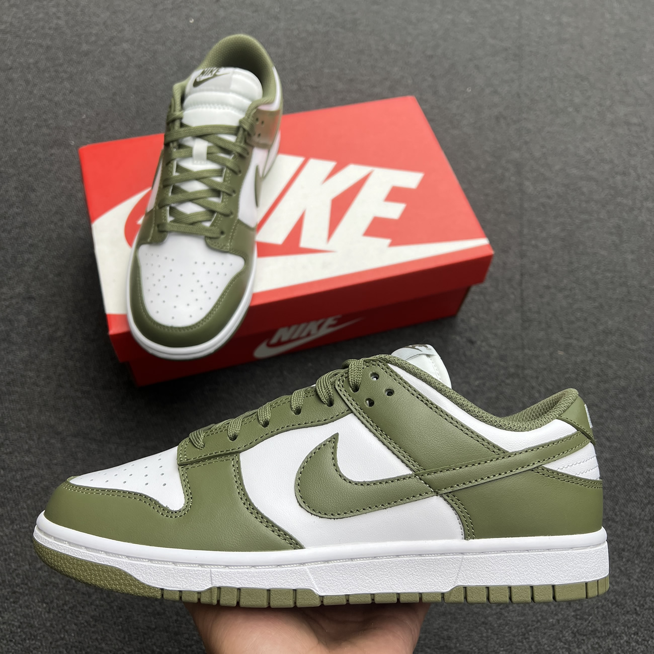 Nike Dunk Low Medium Olive W Dd1503 120 (10) - newkick.vip