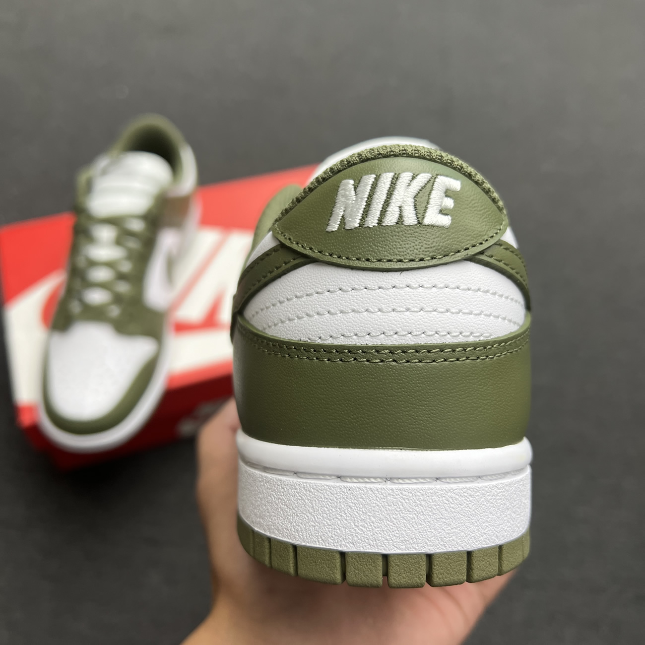 Nike Dunk Low Medium Olive W Dd1503 120 (6) - newkick.vip