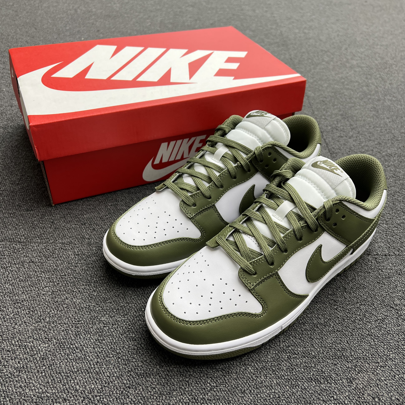 Nike Dunk Low Medium Olive W Dd1503 120 (9) - newkick.vip