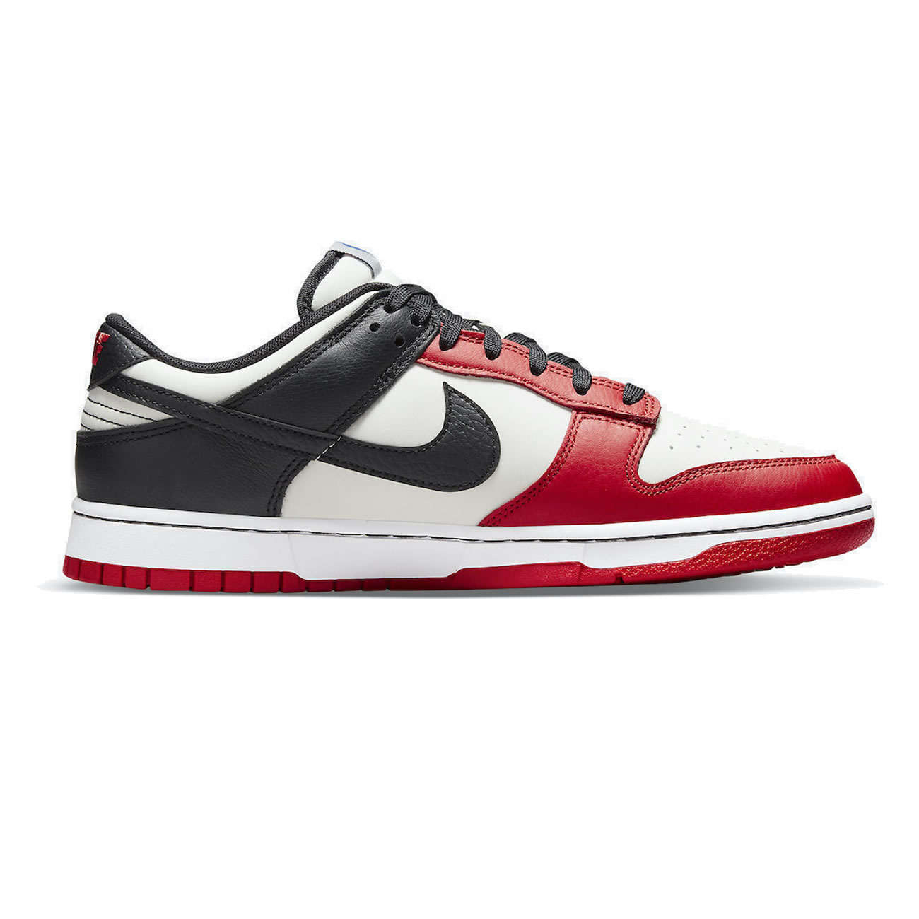 Nike Dunk Low Emb Nba 75th Anniversary Chicago Dd3363 100 (2) - newkick.vip