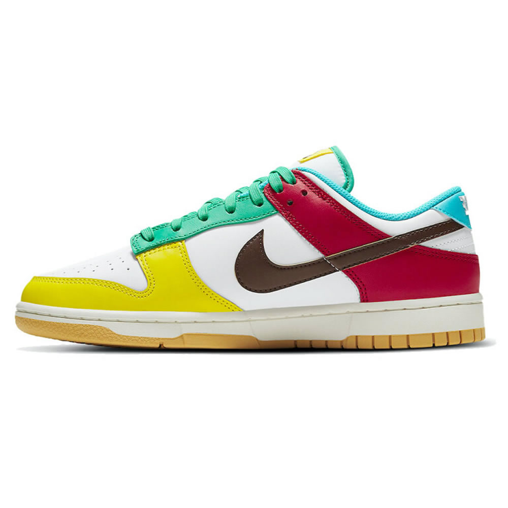 Men Nike Dunk Low Free 99 White (1) - newkick.vip