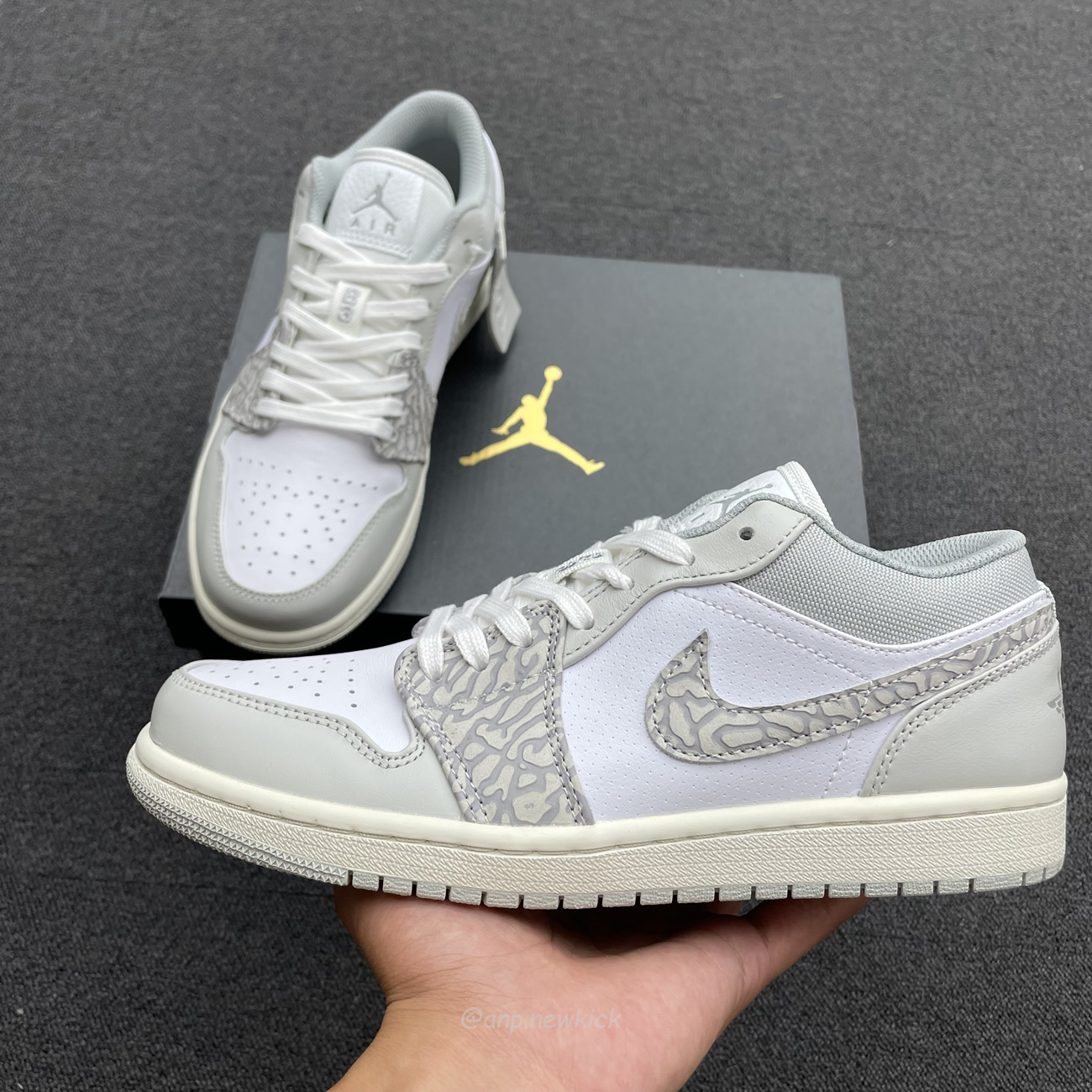 Air Jordan 1 Low Prm Smoke Grey Elephant Dh4269 100 (11) - newkick.vip