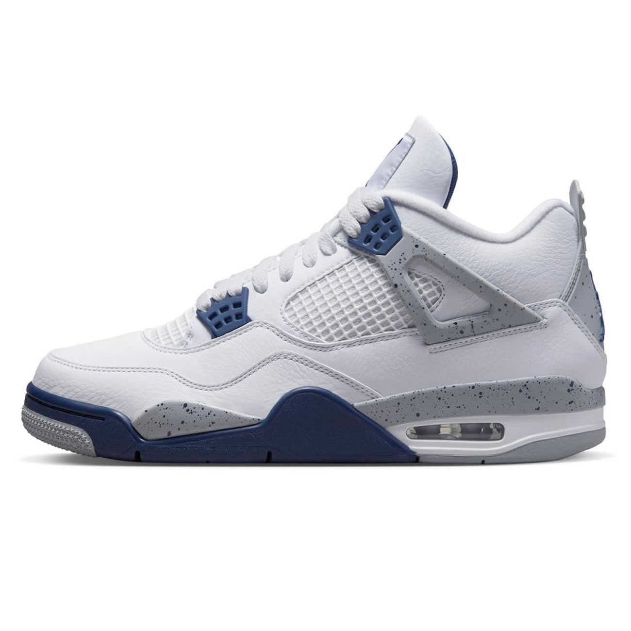 Jordan 4 Retrowhite Midnight Navy Dh6927 140 (1) - newkick.vip