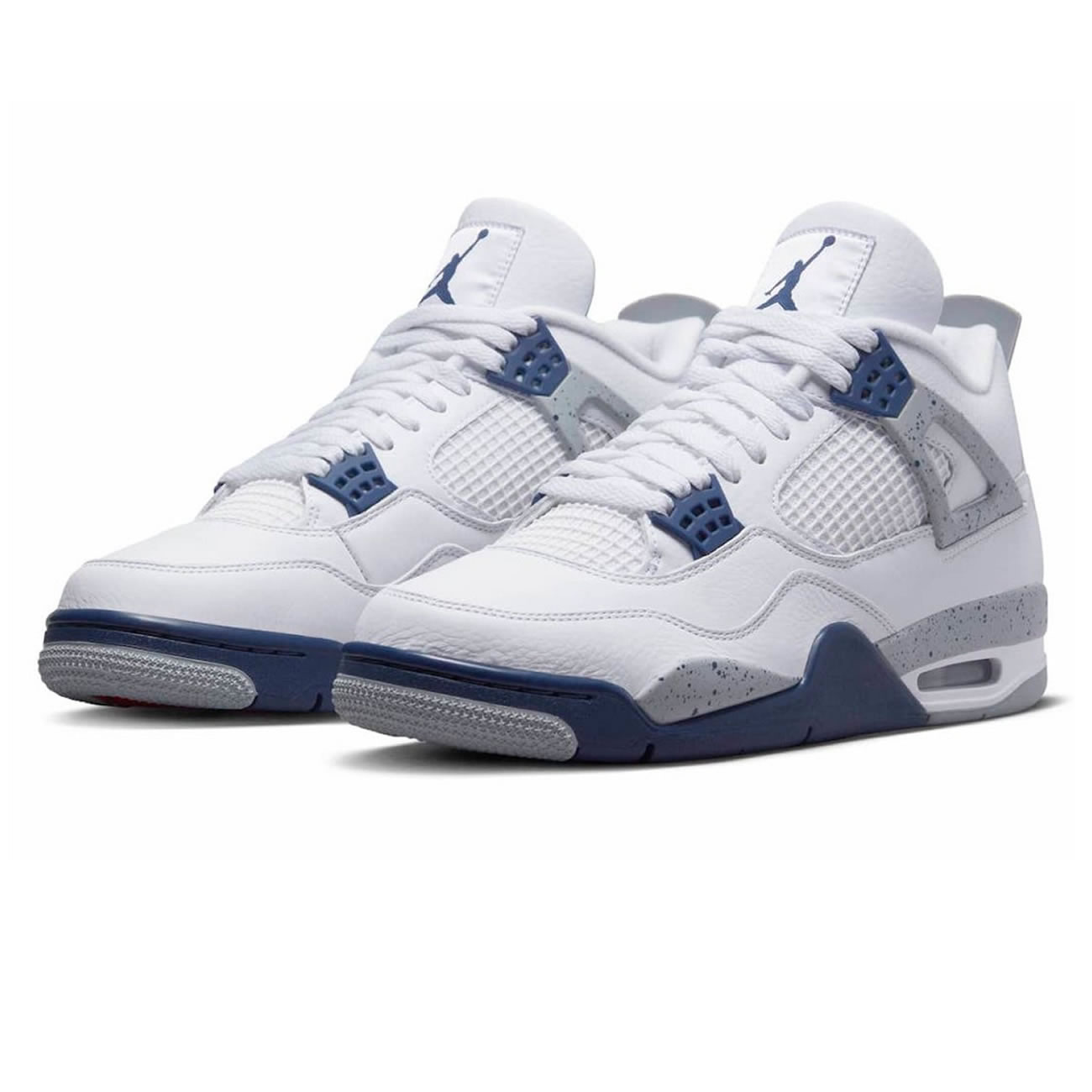 Jordan 4 Retrowhite Midnight Navy Dh6927 140 (3) - newkick.vip