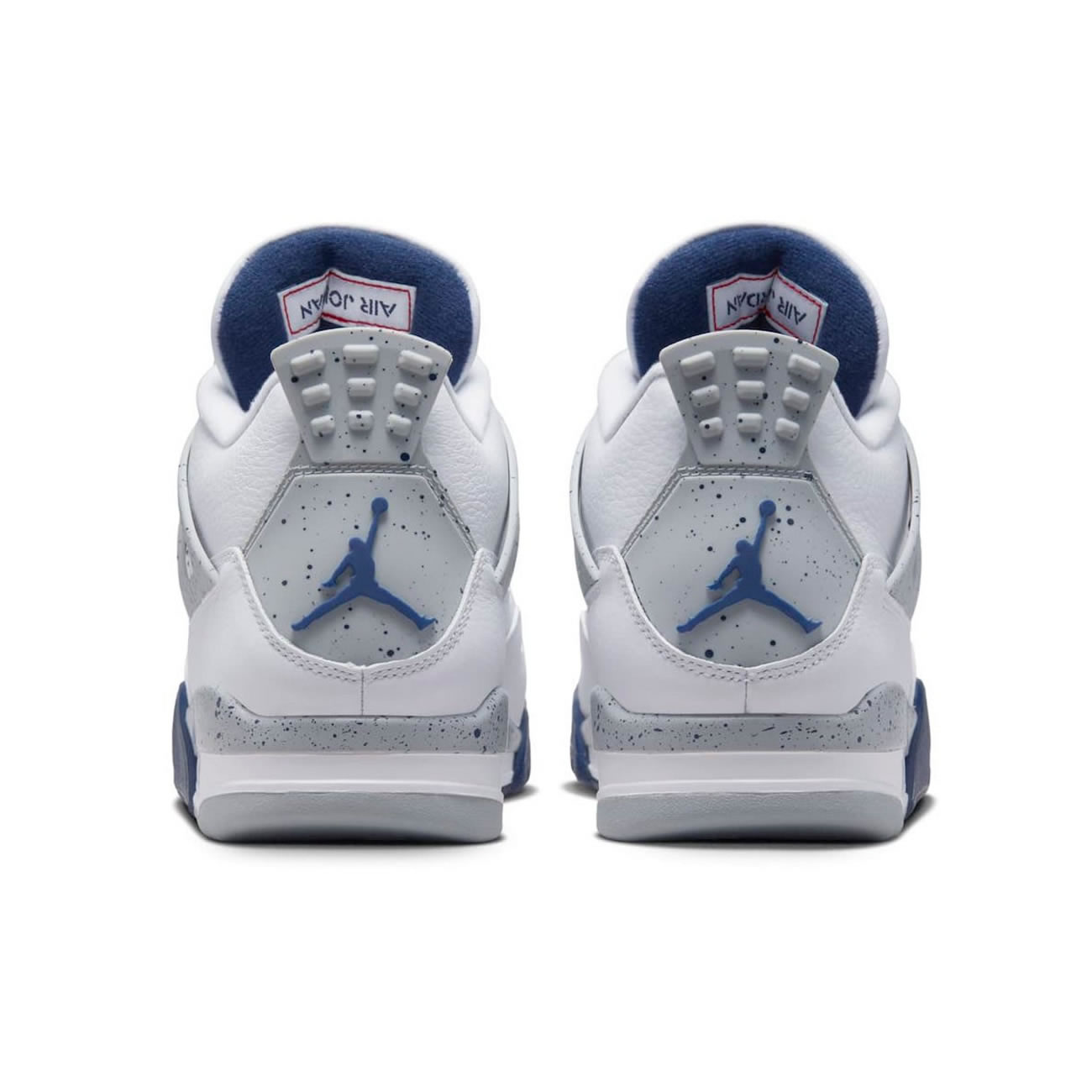 Jordan 4 Retrowhite Midnight Navy Dh6927 140 (5) - newkick.vip