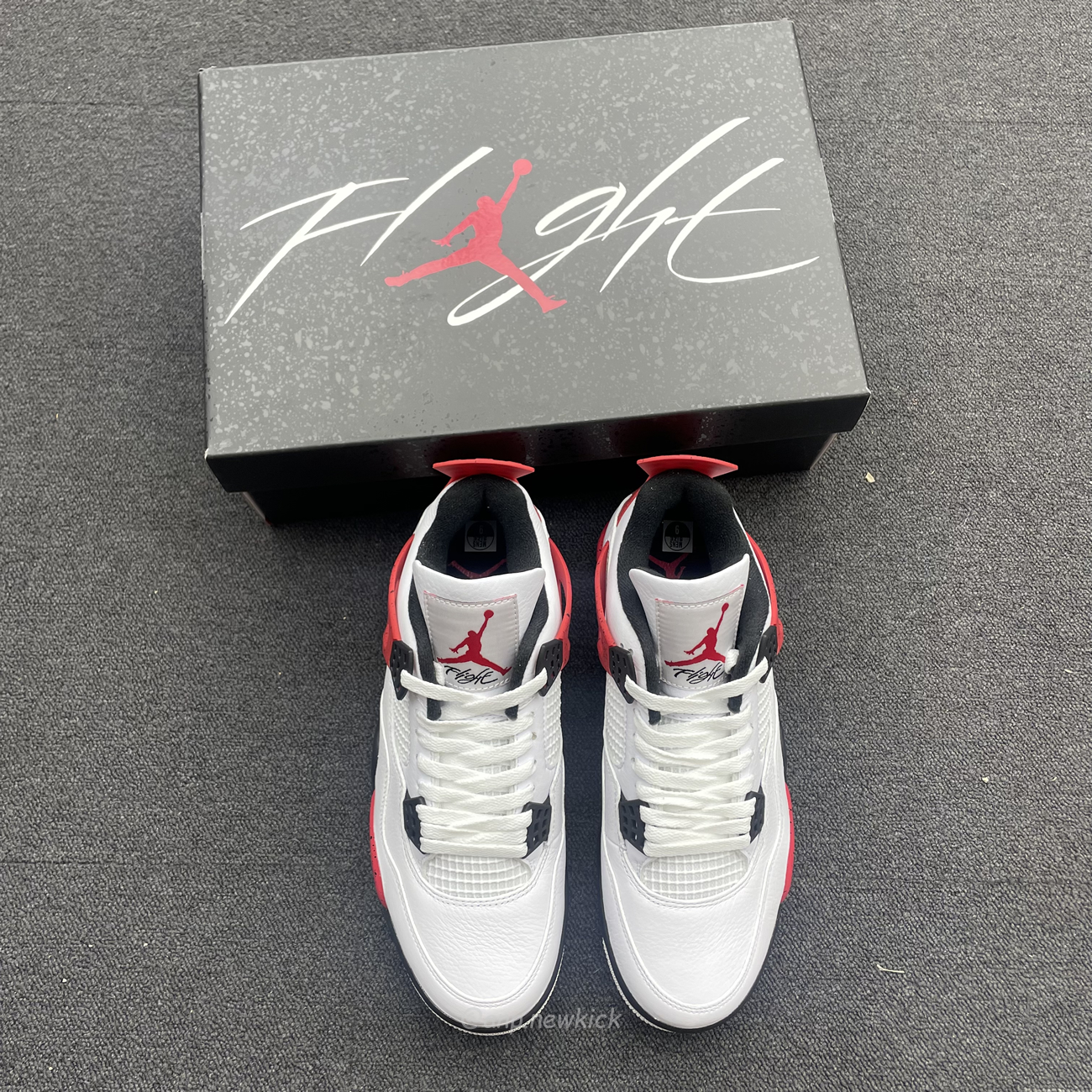 Air Jordan 4 Retro Red Cement Dh6927 161 (11) - newkick.vip