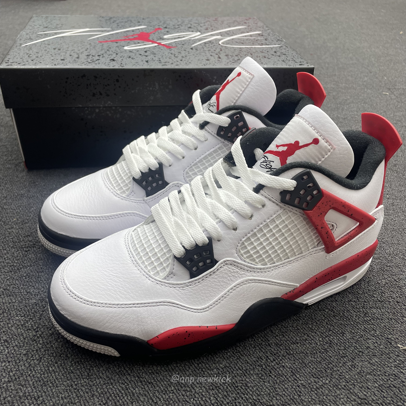 Air Jordan 4 Retro Red Cement Dh6927 161 (7) - newkick.vip