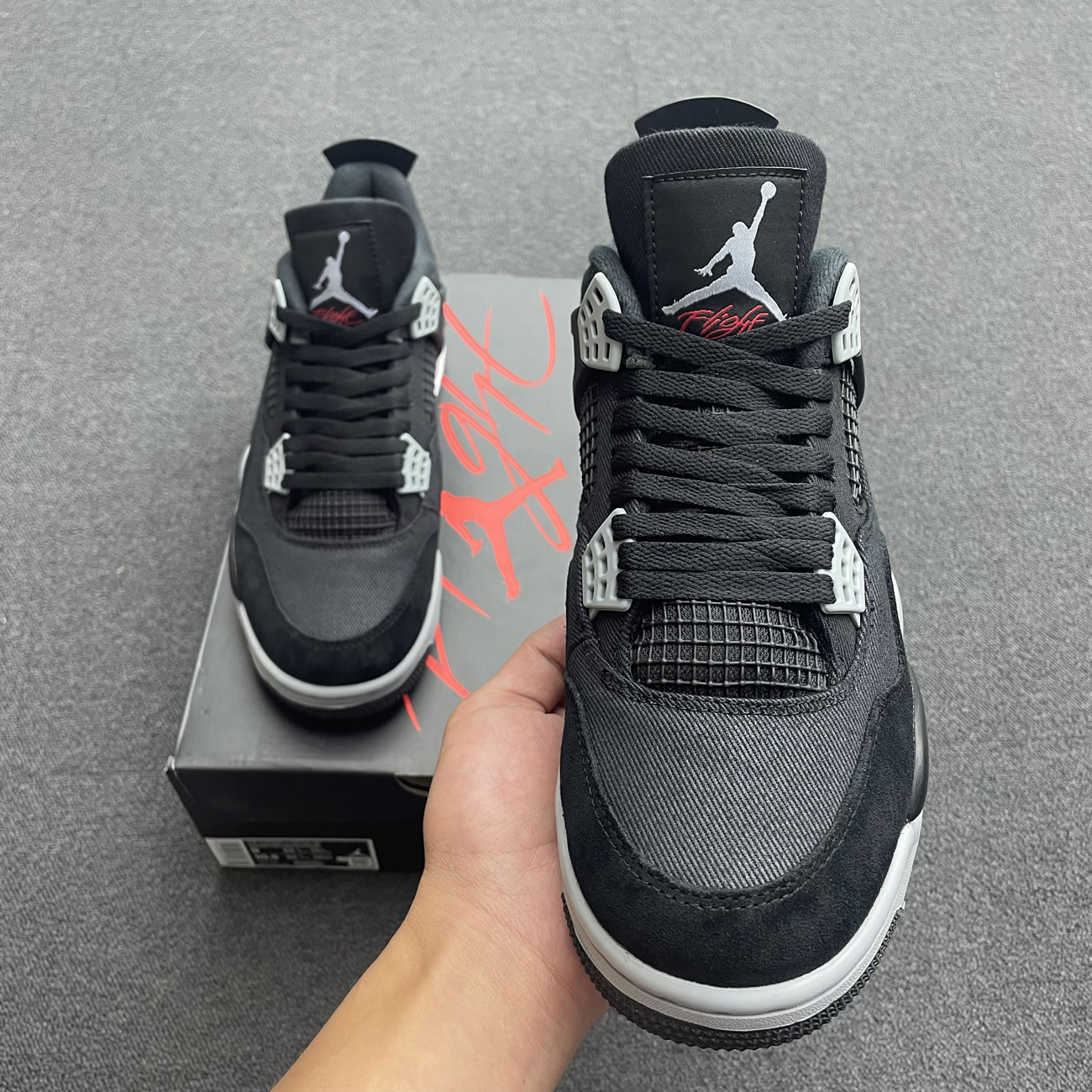 Jordan 4 Retro Se Black Canvas Dh7138 006 (11) - newkick.vip