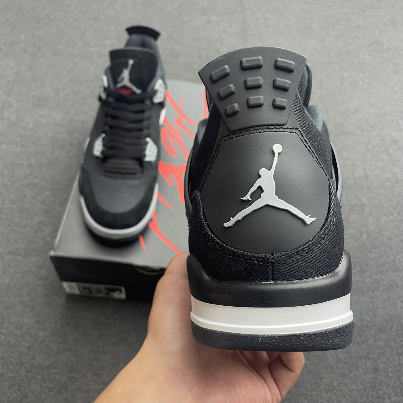 Jordan 4 Retro Se Black Canvas Dh7138 006 (14) - newkick.vip