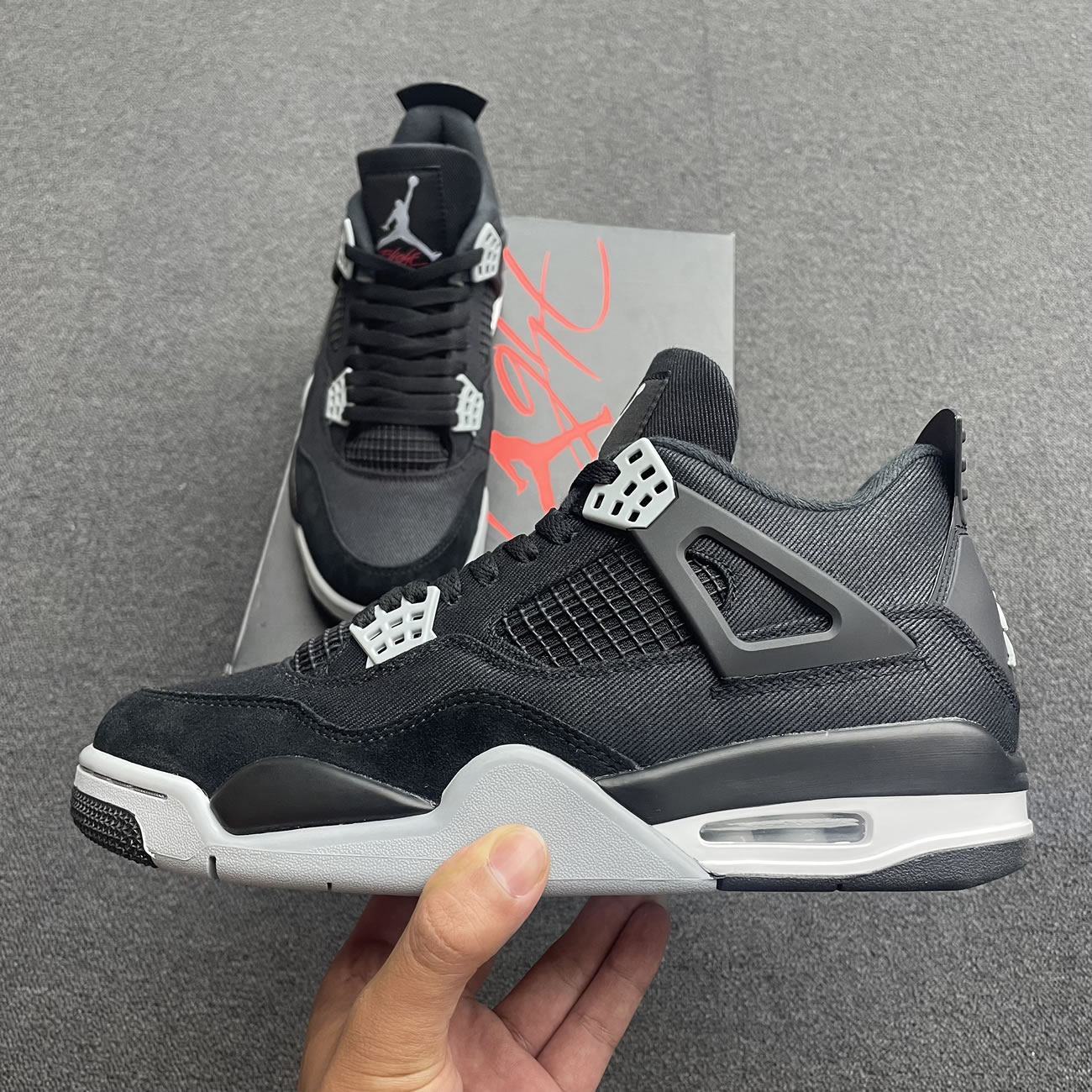 Jordan 4 Retro Se Black Canvas Dh7138 006 (9) - newkick.vip