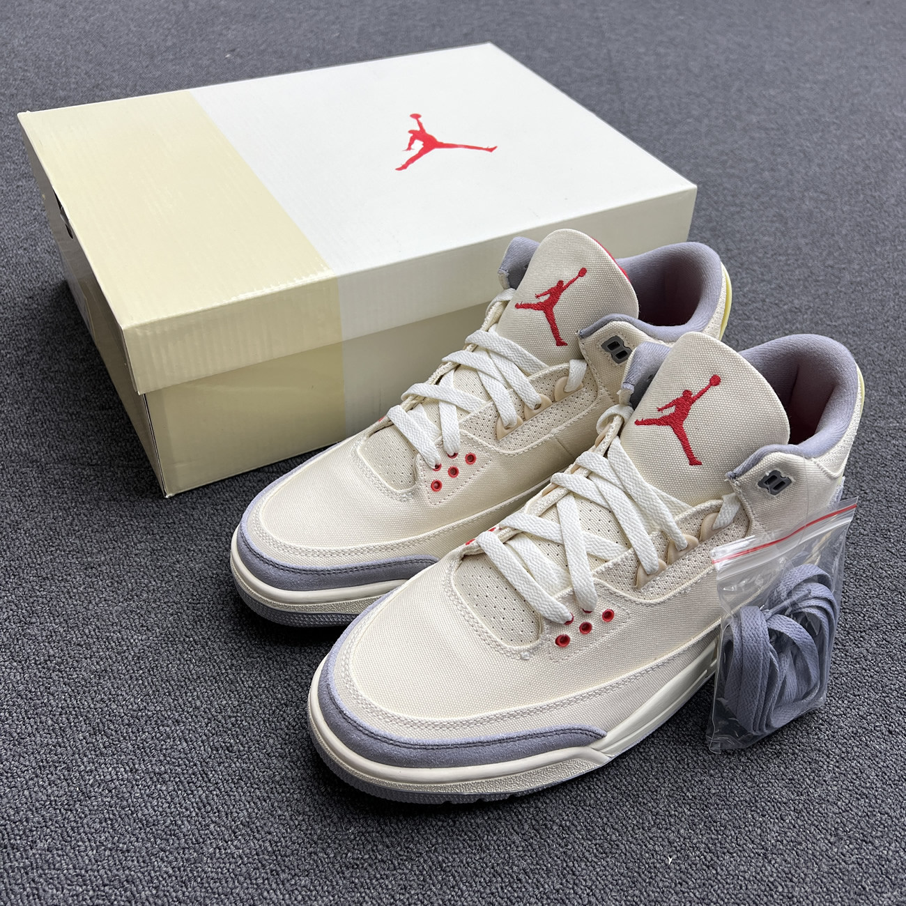 Air Jordan 3 Retro Muslin Dh7139 100 (14) - newkick.vip