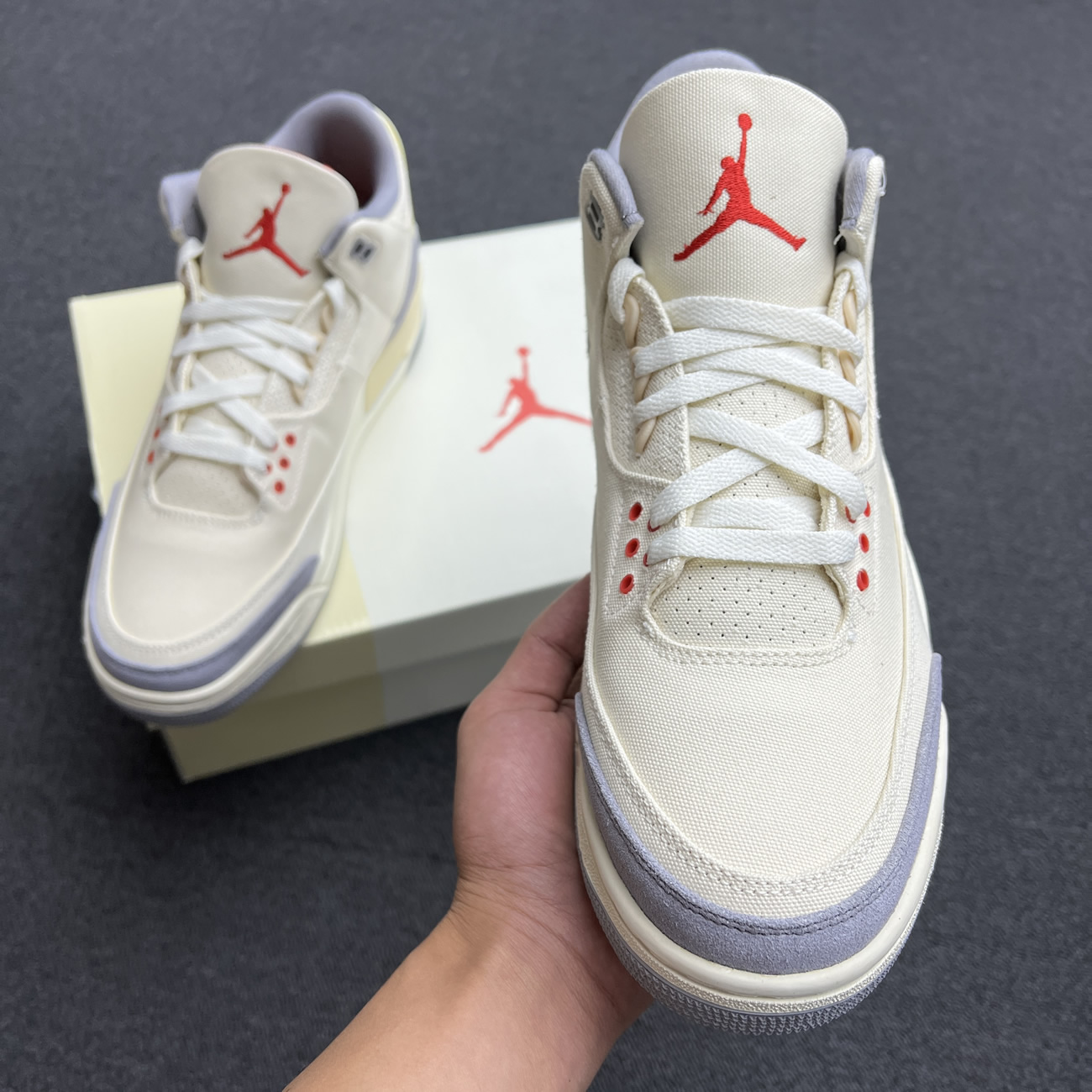 Air Jordan 3 Retro Muslin Dh7139 100 (9) - newkick.vip