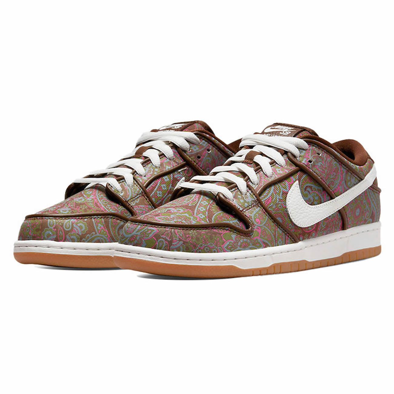 Nike Sb Dunk Low Pro Paisley Brown Dh7534 200 (3) - newkick.vip