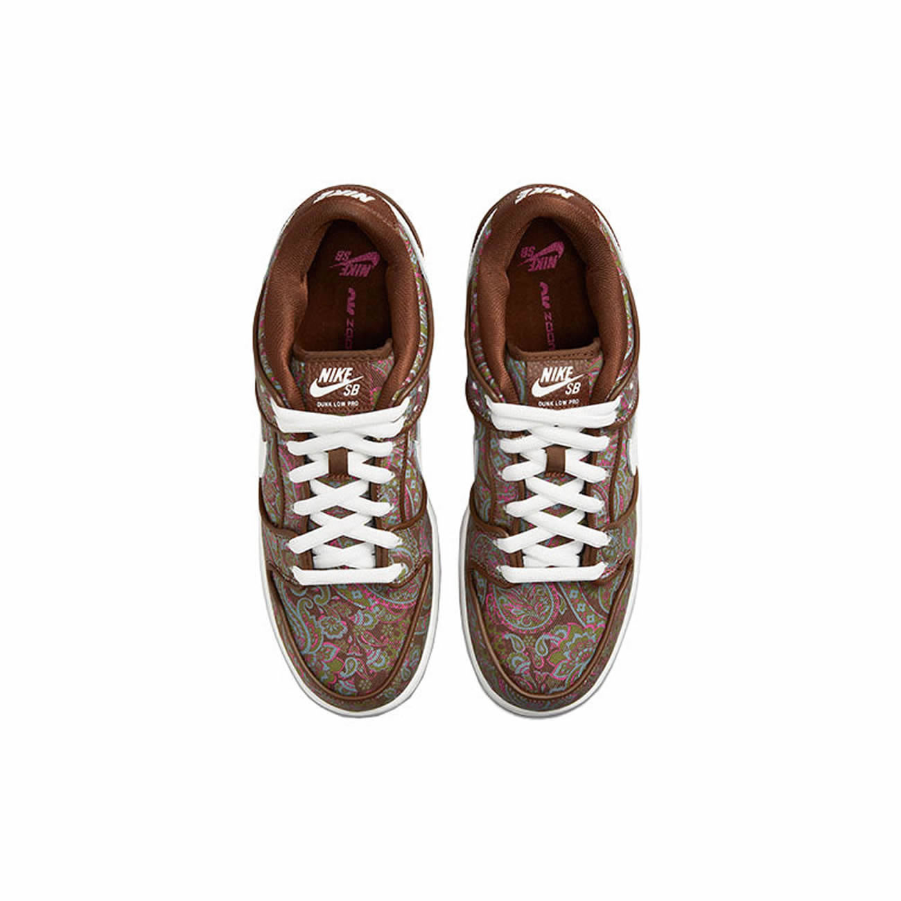 Nike Sb Dunk Low Pro Paisley Brown Dh7534 200 (4) - newkick.vip